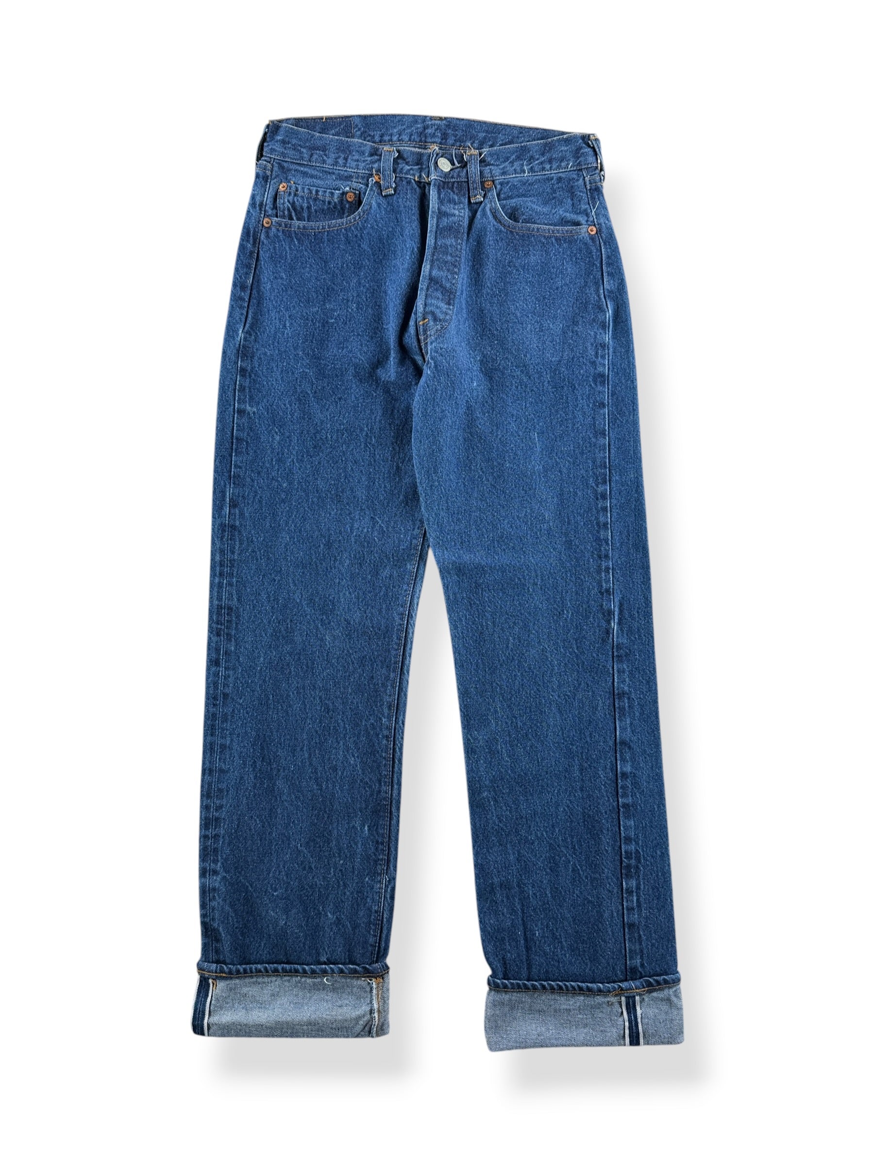 Front of Vintage MIUSA Levi's 501 Redline Jeans W29