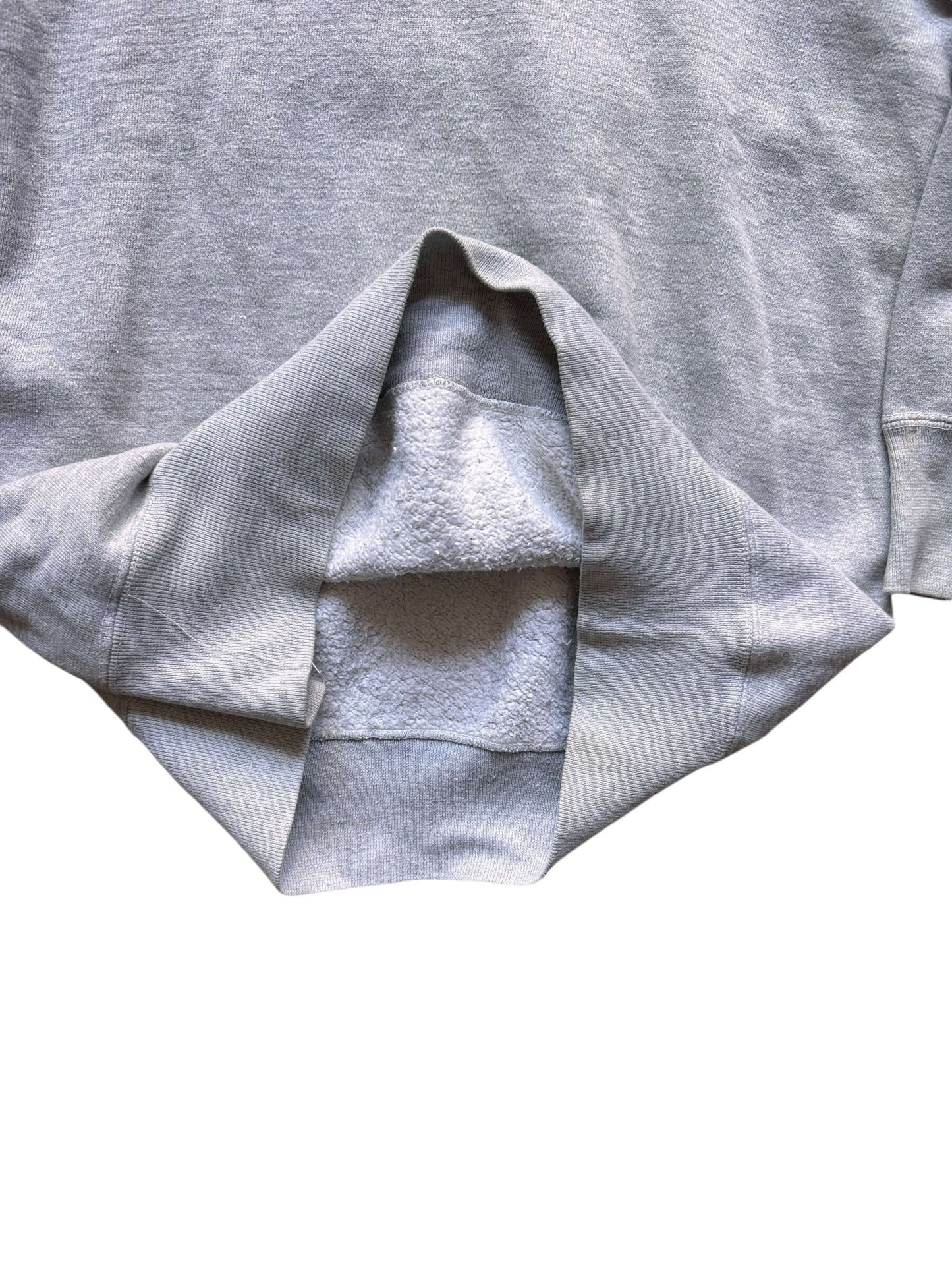 Liner of 1960s Era Penney's Heather Grey Crewneck M