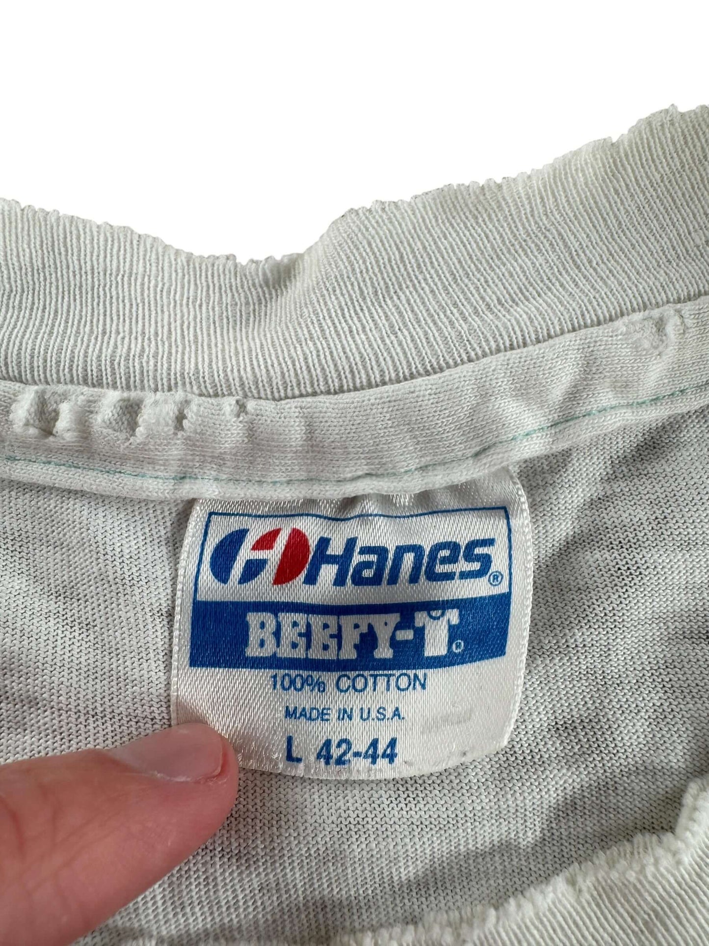Tag on Vintage ITT Harley Davidson Shredder Tee SZ L (Fits M)