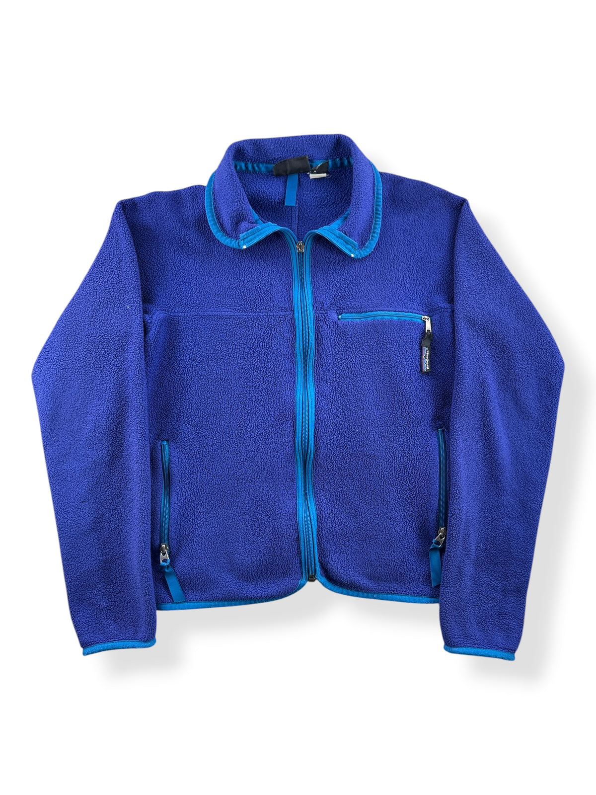Front of Vintage 90s Patagonia Fleece Jacket SZ XS