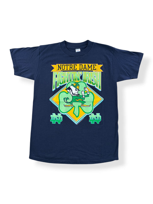 Front of Vintage Notre Dame Fightin' Irish Tee SZ L (Fits M)