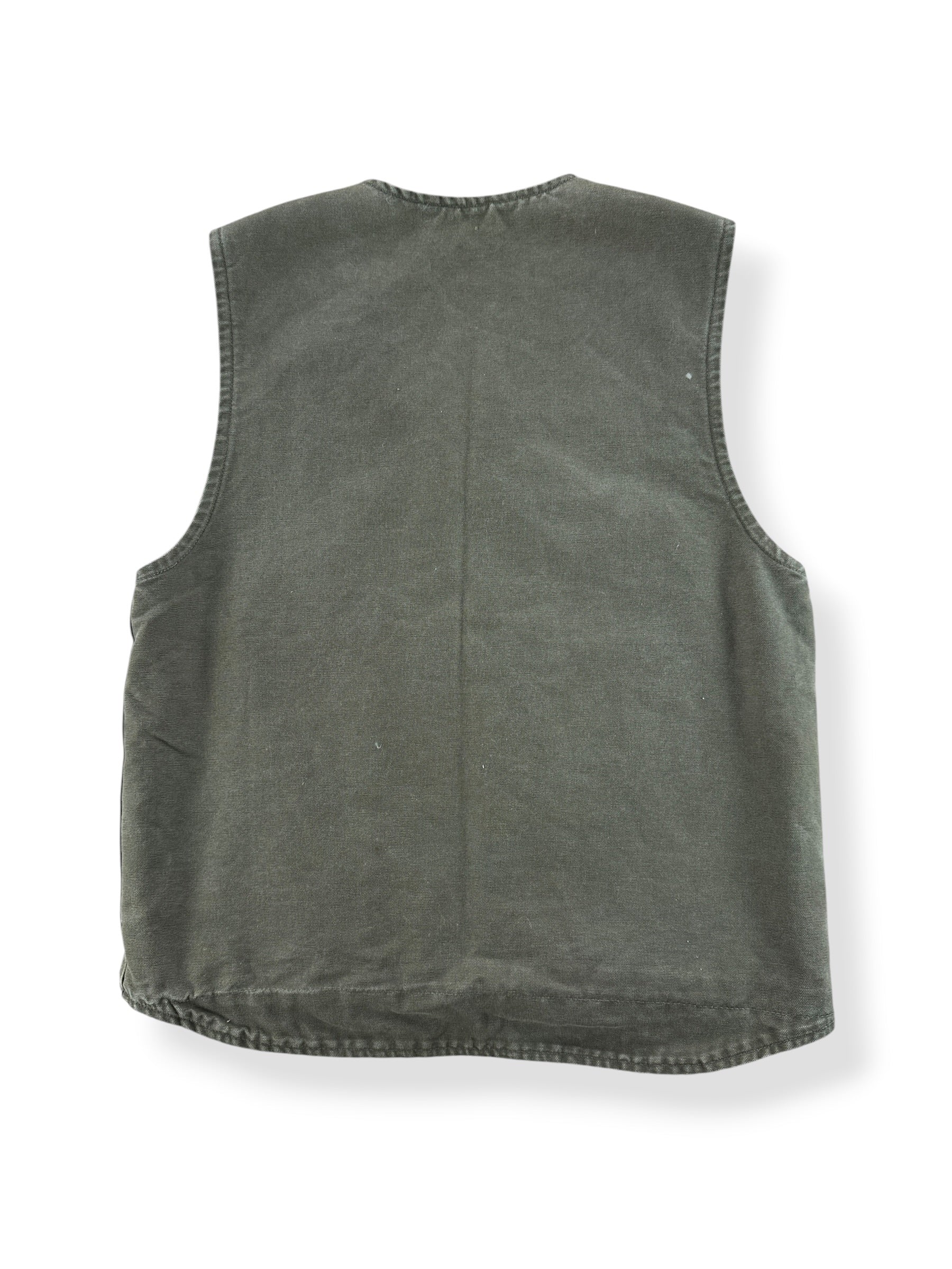 Back of Carhartt Shearling Vest SZ M