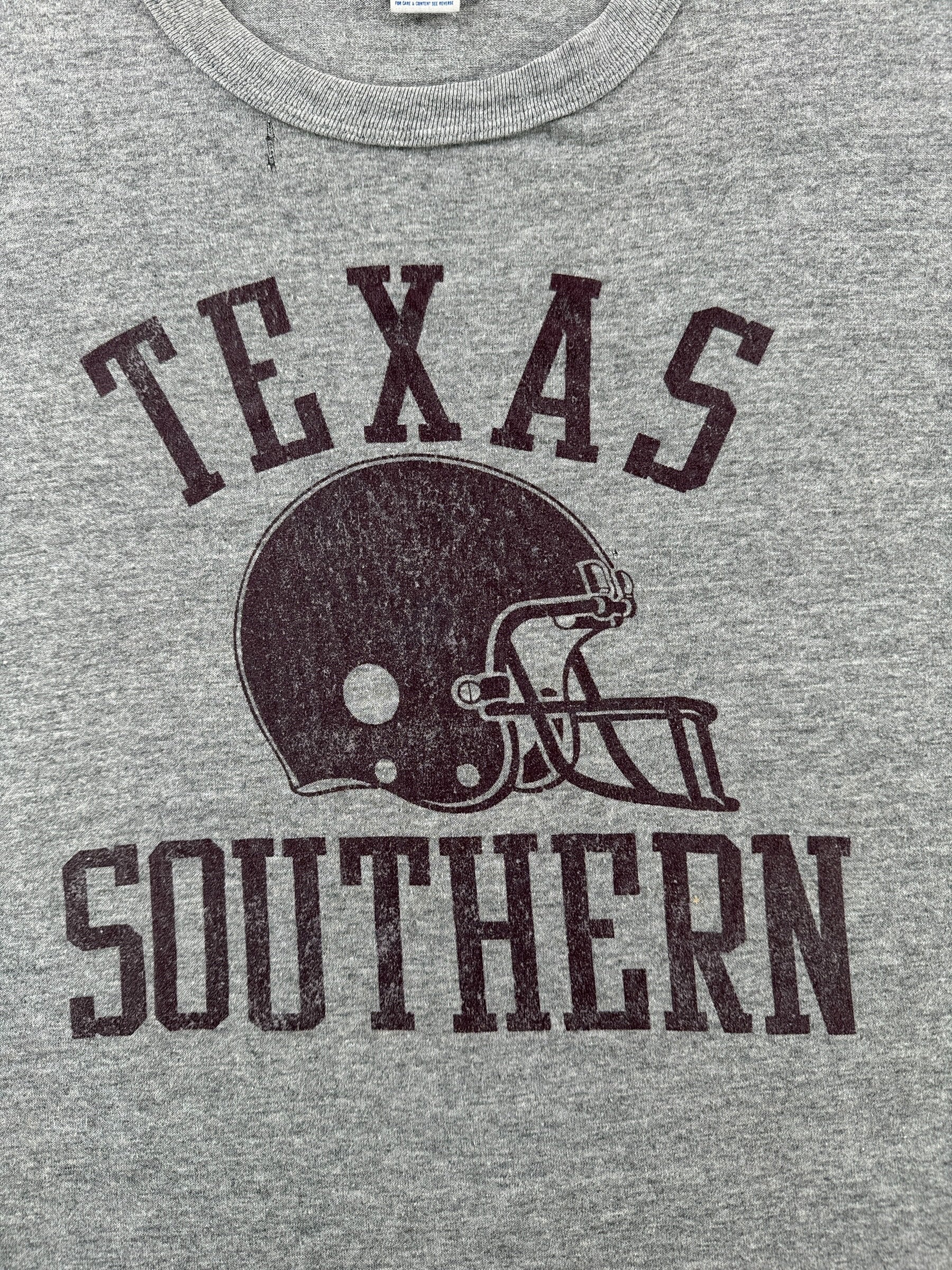 Front Graphic of Vintage Texas Southern Russell Tee SZ XL
