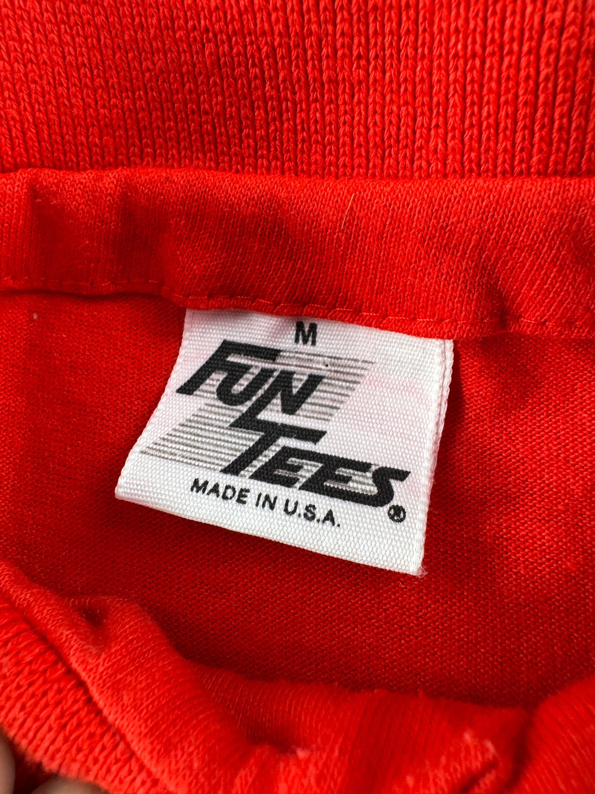 Tag on Vintage 80s Era Ferrari Polo SZ M (Fits S)