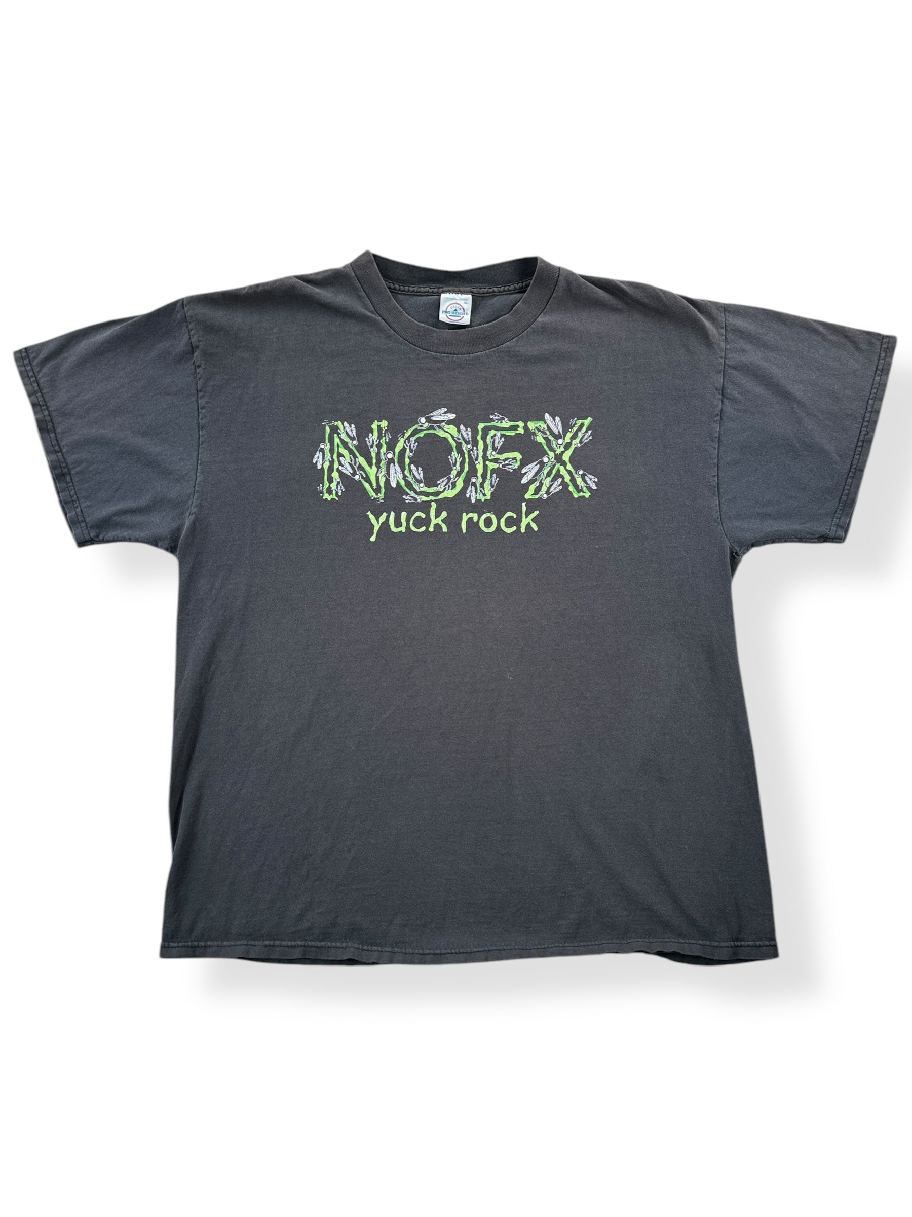 Front of Vintage 2002 NOFX Tour Tee SZ XL