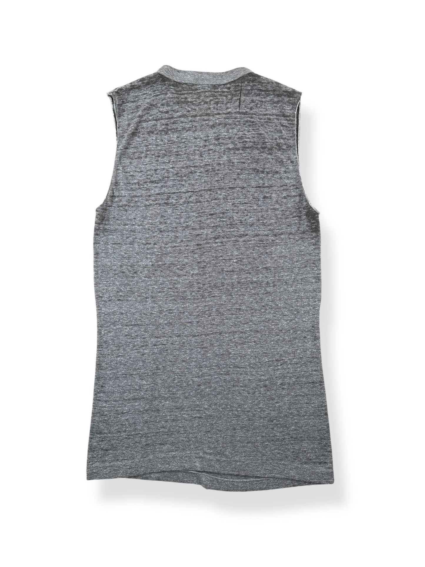 Back of Vintage Heather Grey UW Champion Chopper Tee SZ M (Fits XS)