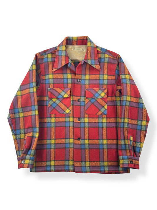 Front of Vintage La Playa by Marlboro Wool Flannel SZ M