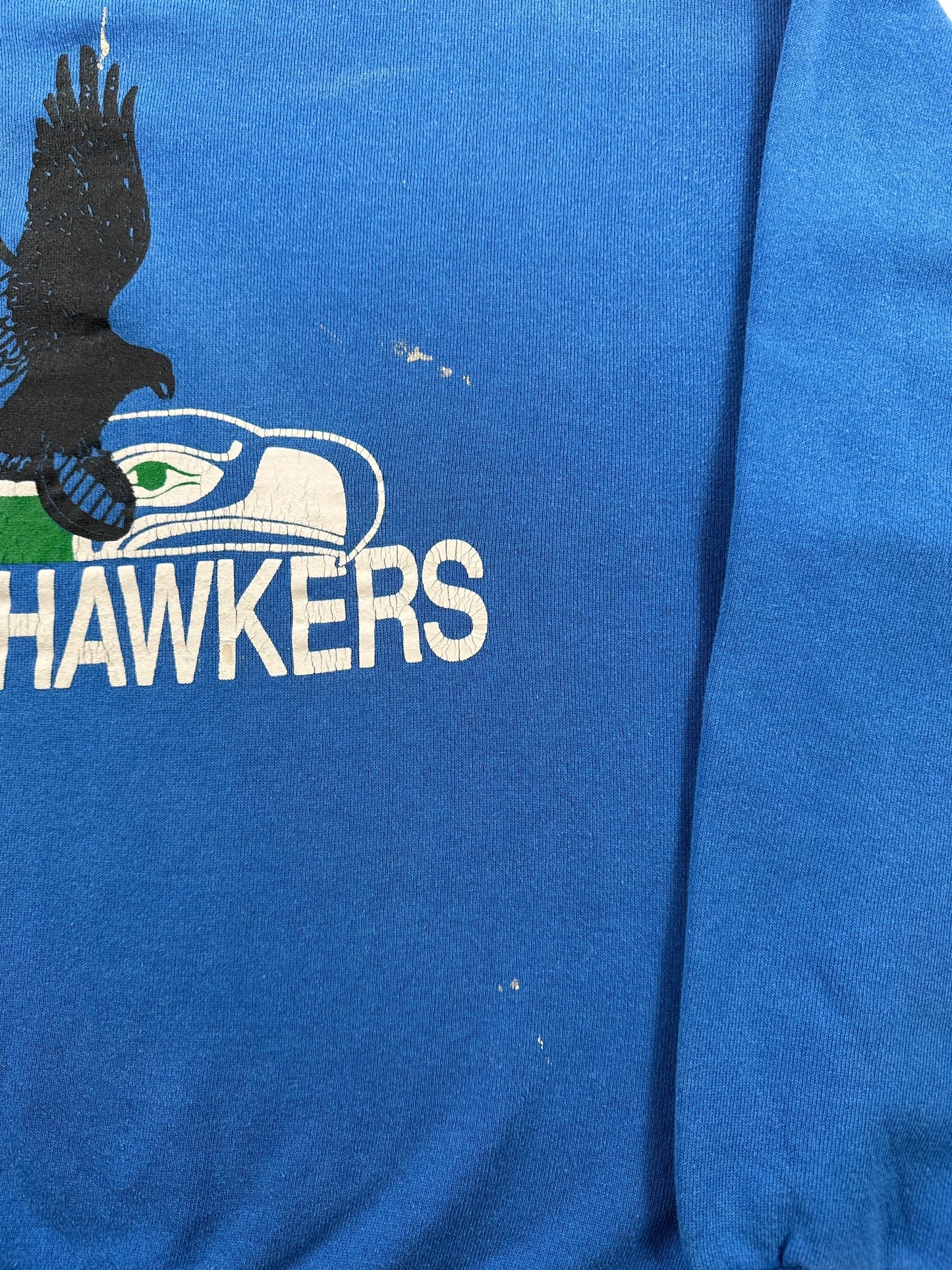 Paint Stains on Vintage Sea Hawkers Crewneck SZ L