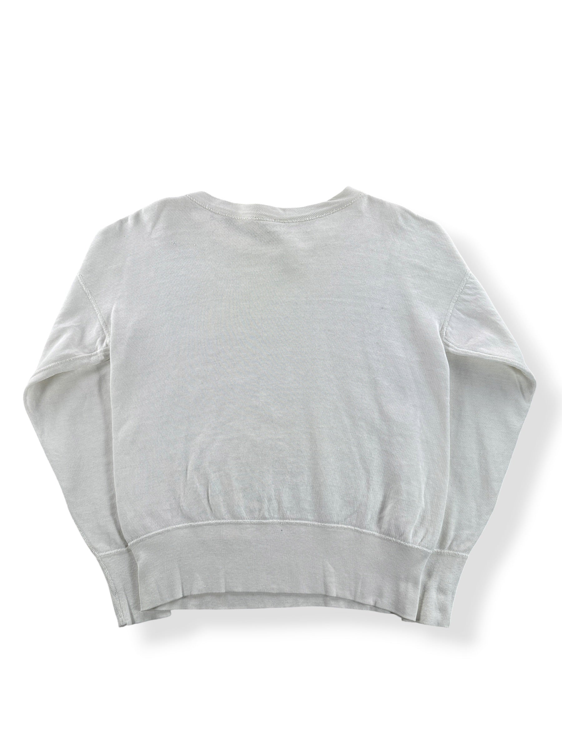 Back of Vintage 50s Era Harvard Crewneck SZ M