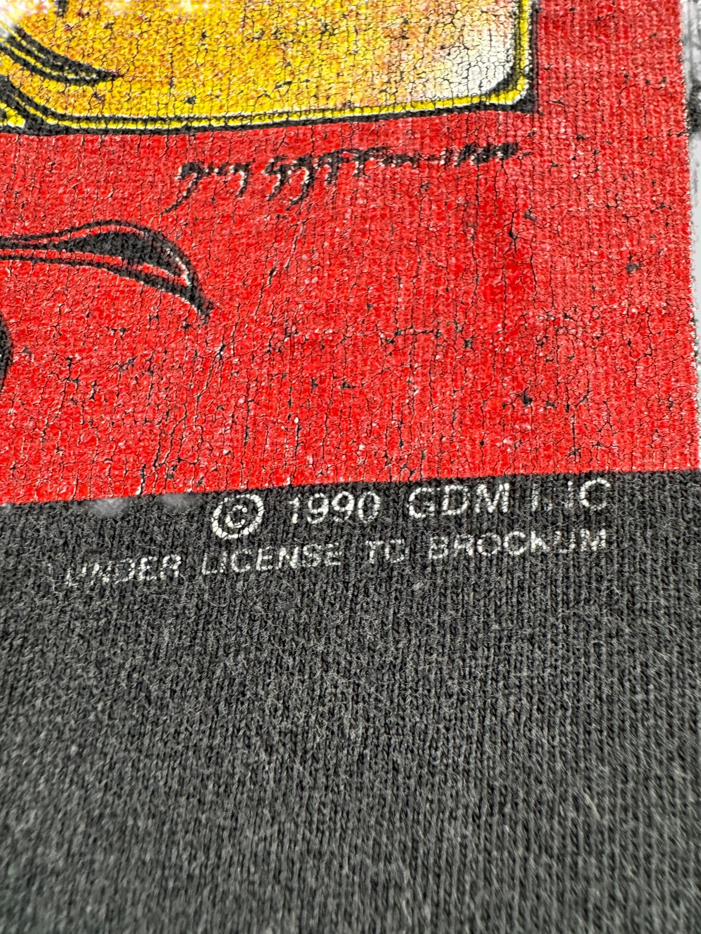 Trademark on Vintage 1990 Grateful Dead Aoxomoxoa Tee SZ S