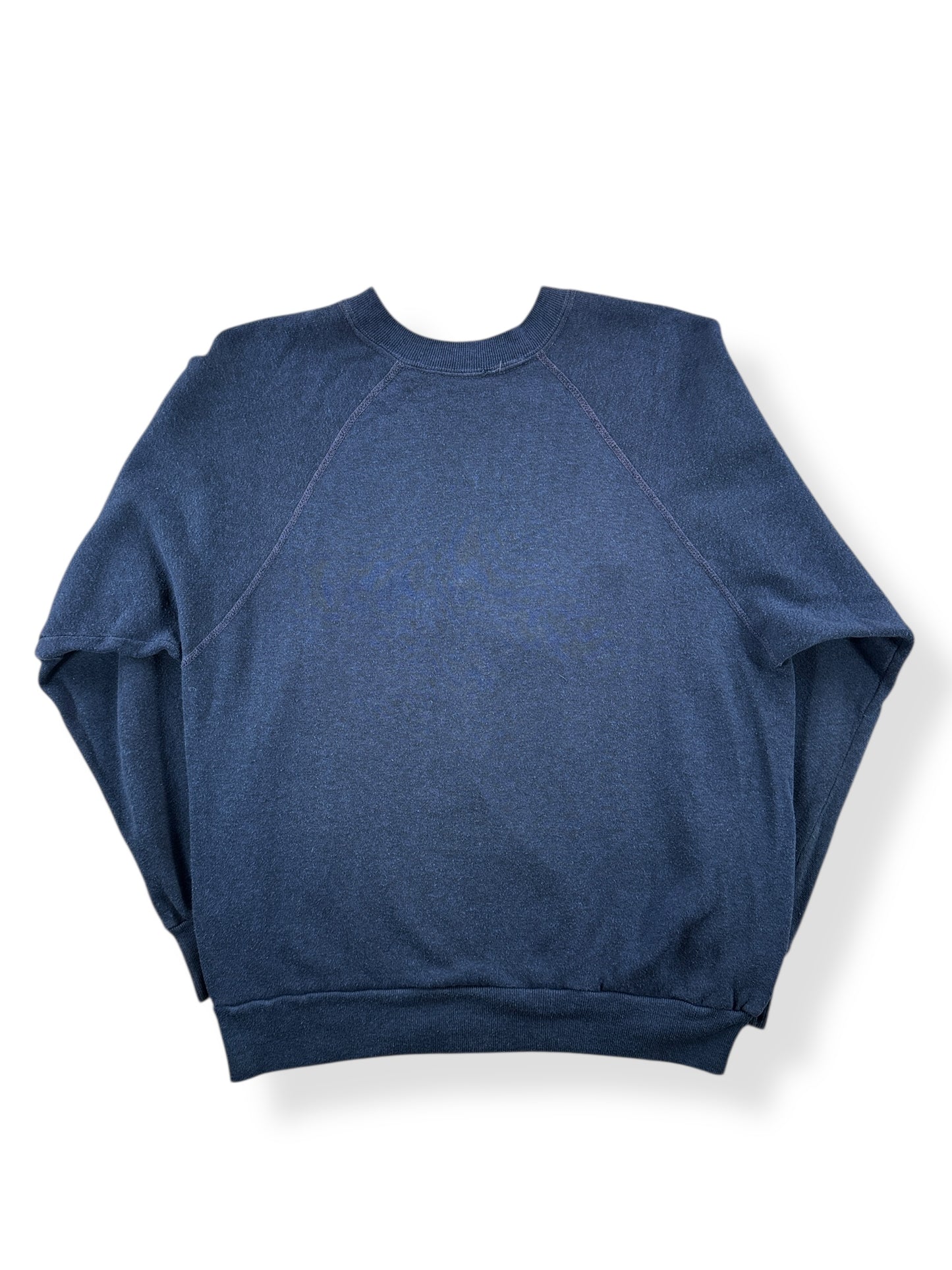 Back of Vintage Yale Flock Print Crewneck SZ L