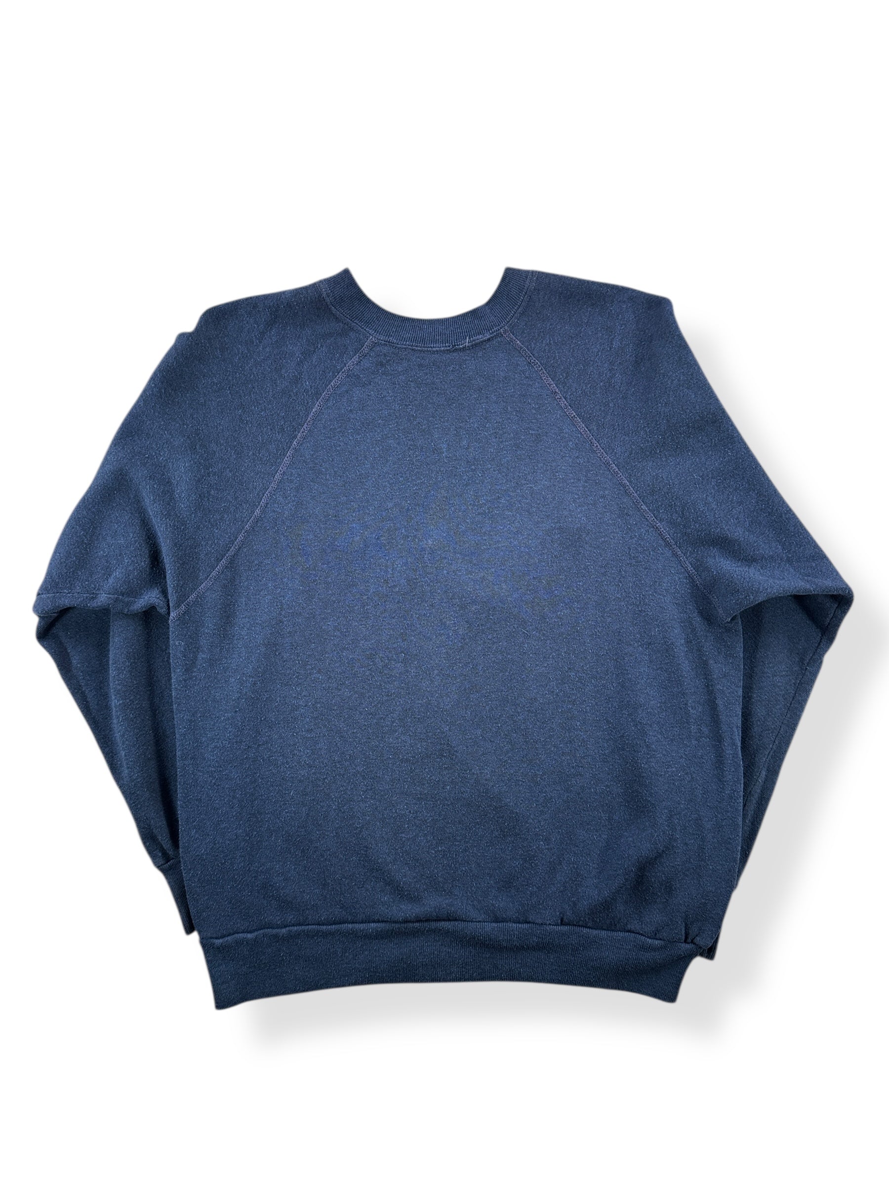 Back of Vintage Yale Flock Print Crewneck SZ L