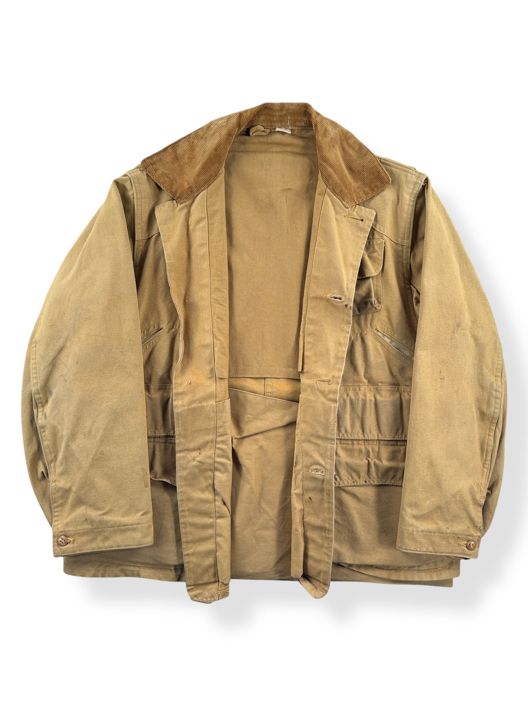 Inside of Vintage Bone Dry by Red Head Hunting Jacket SZ L