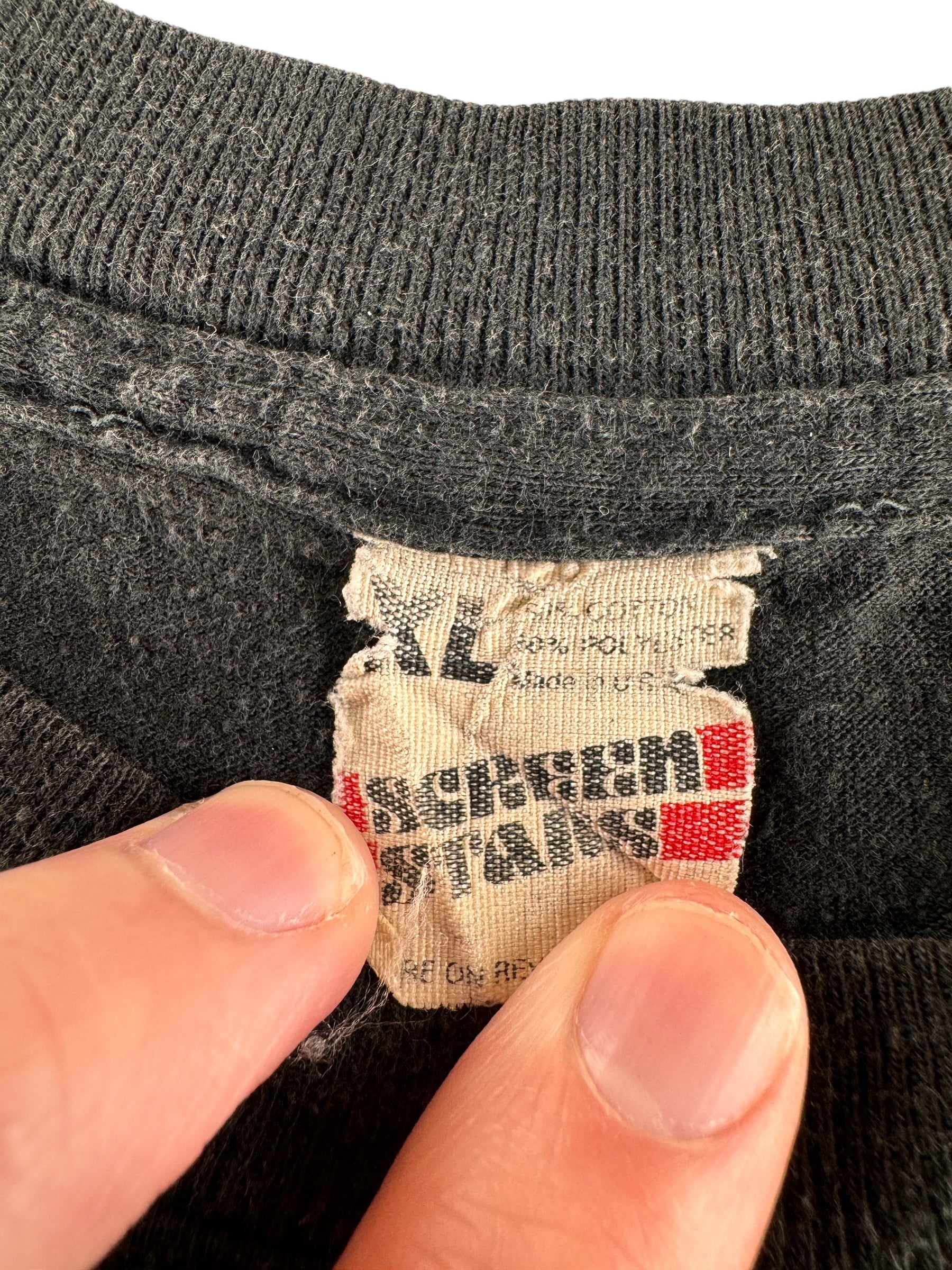 Tag on Vintage 1982 Rocky Mountain Opry Bluegrass Tee SZ L