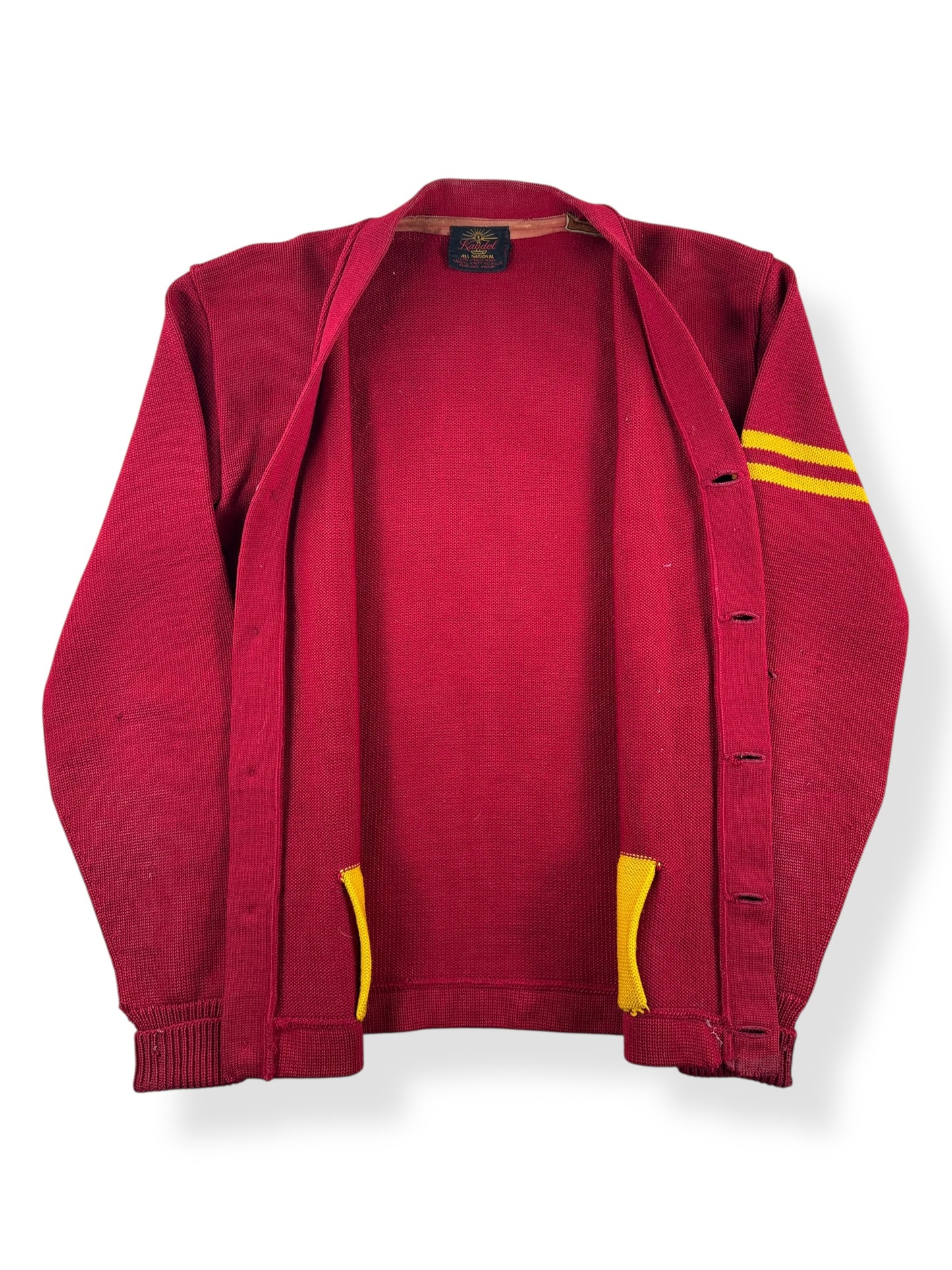 Inside of Vintage Kandel Varsity Sweater SZ M