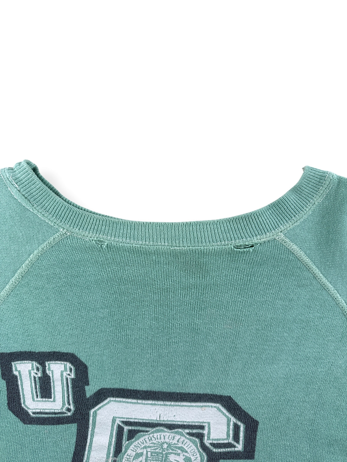 Collar on Vintage UC Davis Crewneck SZ M - AS IS