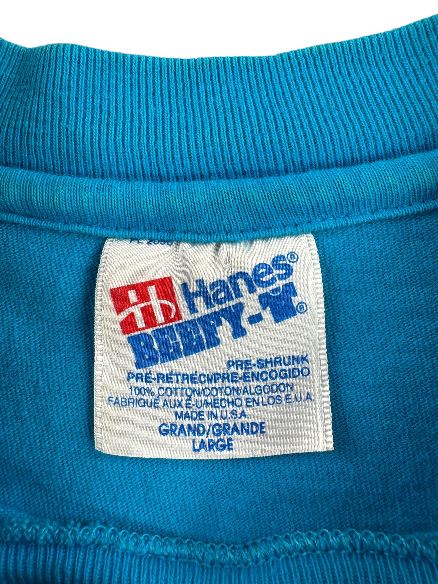 Tag on Vintage Humpback Whale AOP Tee SZ L