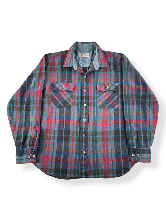 Front of Vintage Arrow Sportswear Acrylic Flannel SZ L
