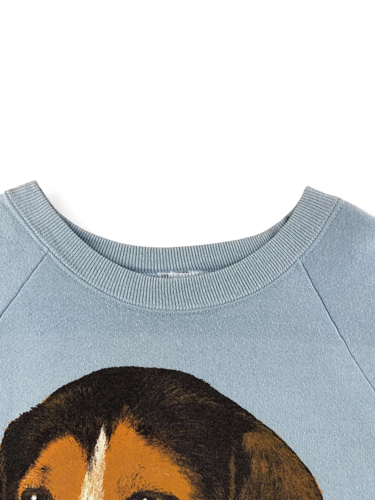 Collar on Vintage 1980s Beagle Crewneck SZ S