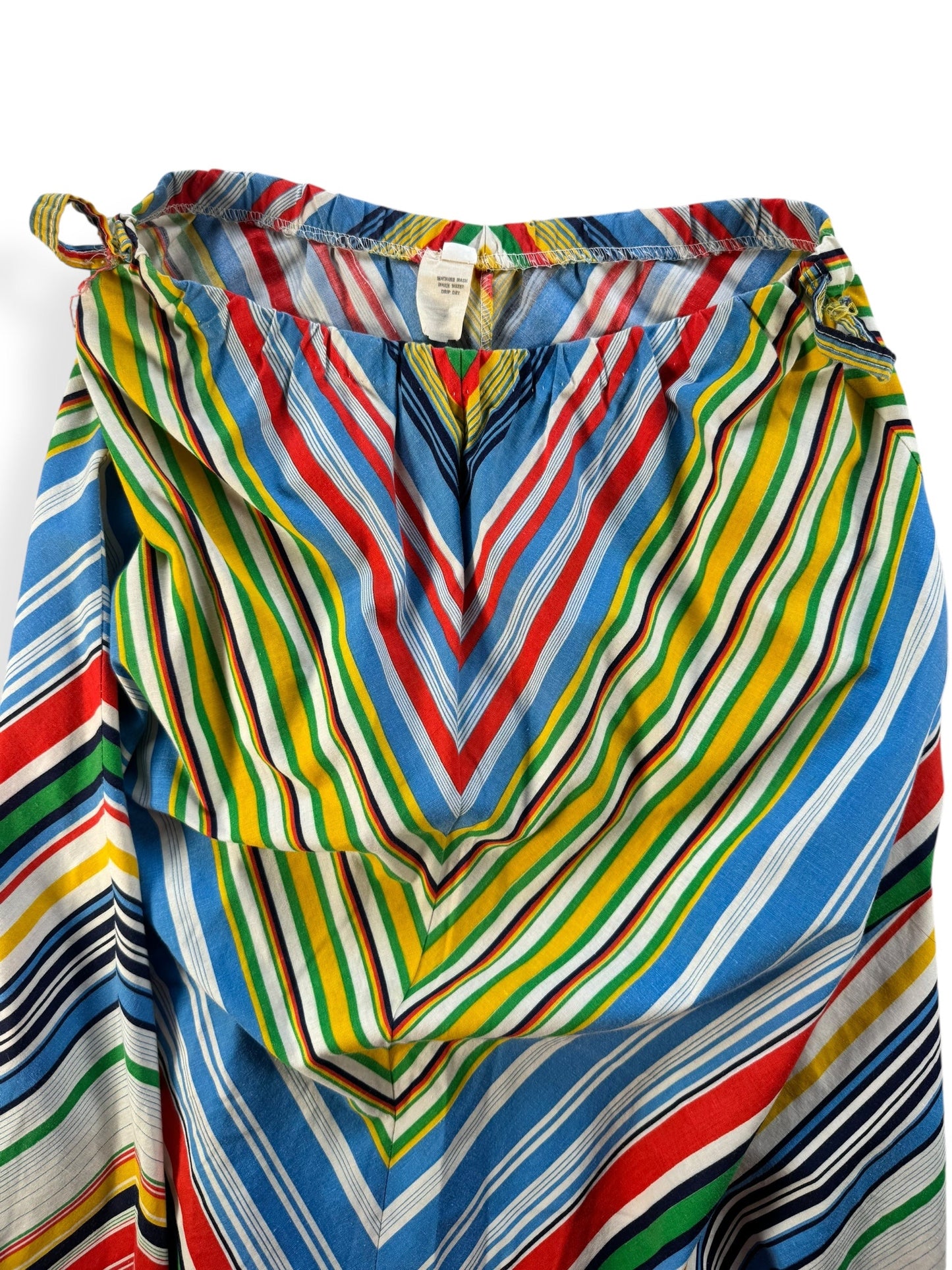 1970s Chevron Striped Skirt M