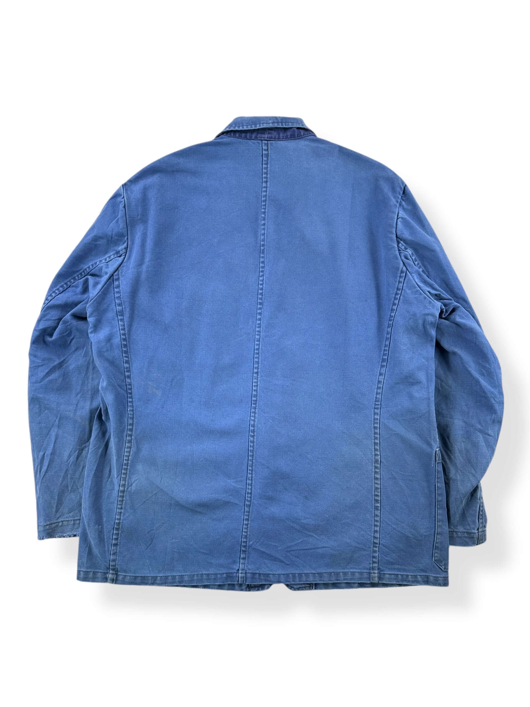 Back of Vintage French Chore Coat SZ L