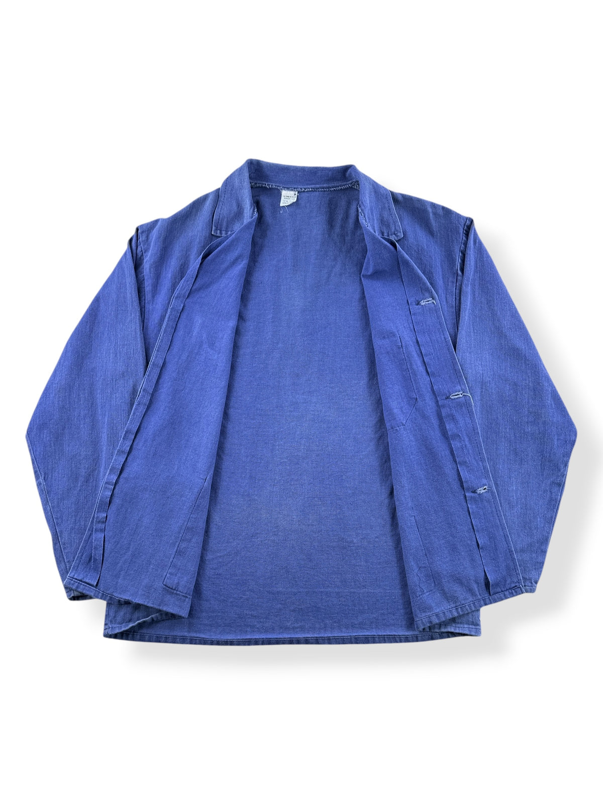 Inside of Vintage Ghost Pocket French Chore Coat SZ L