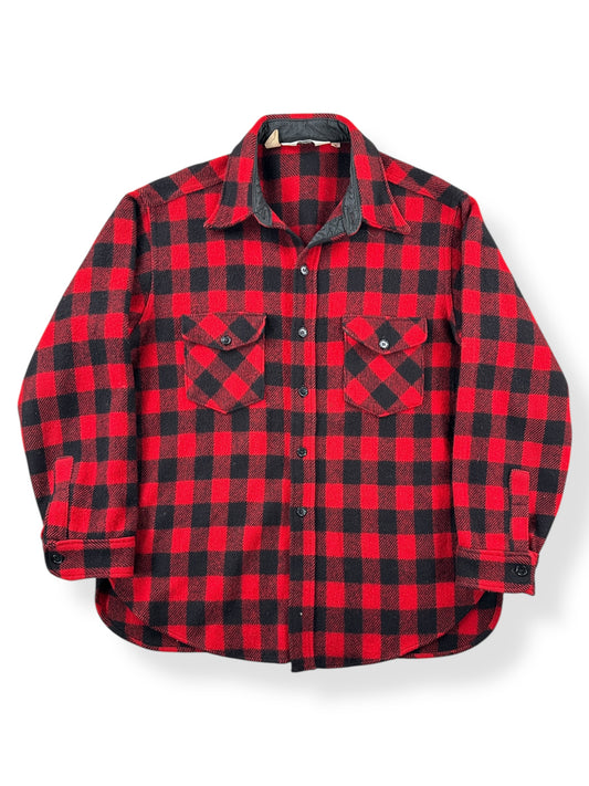 Front of Vintage Woolrich Buffalo Plaid Flannel SZ XL