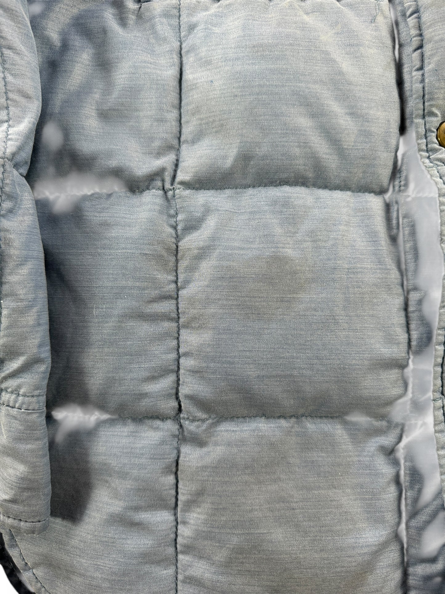 Stain on Vintage Eddie Bauer Down Shirt Jac SZ L