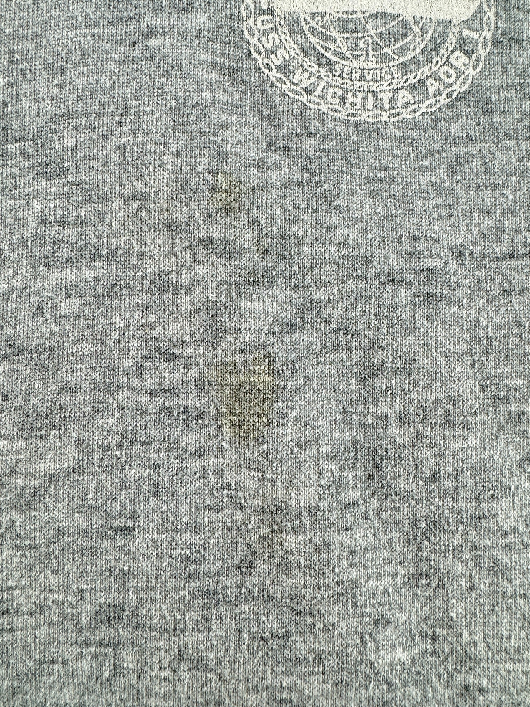 Stain on Vintage USS Wichita Hoodie SZ XL