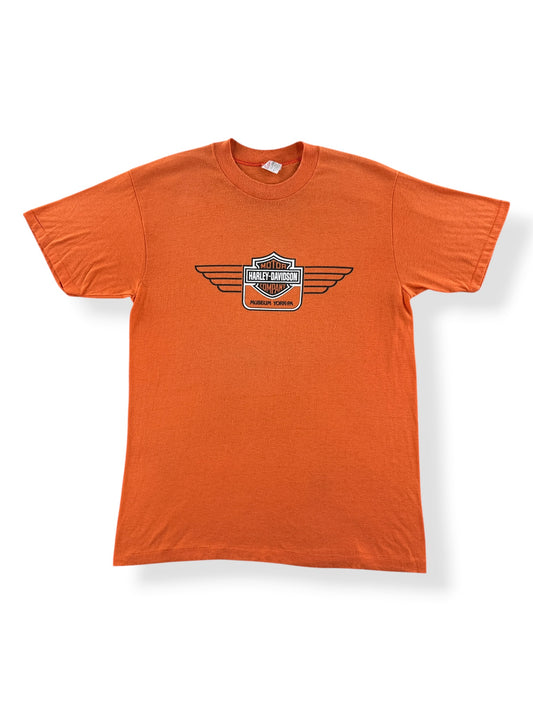 Front of Vintage Harley Davidson Museum York PA Tee SZ L (Fits M)