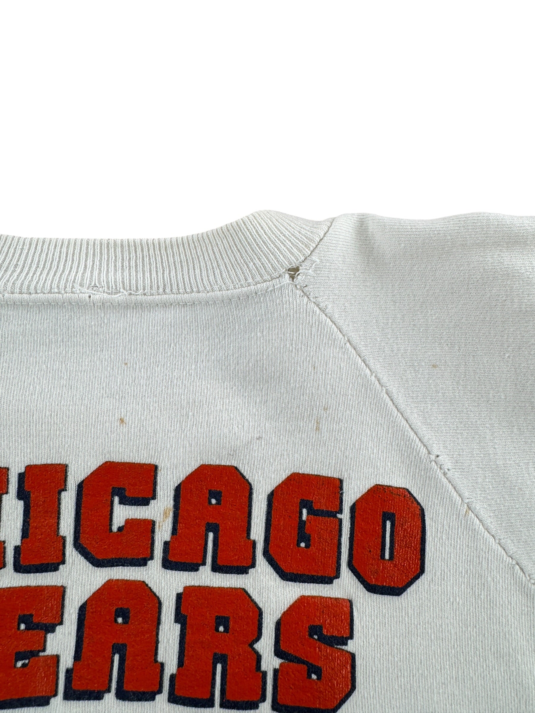 Hole on Vintage Super Bowl 85 Chicago Bears Crewneck SZ S