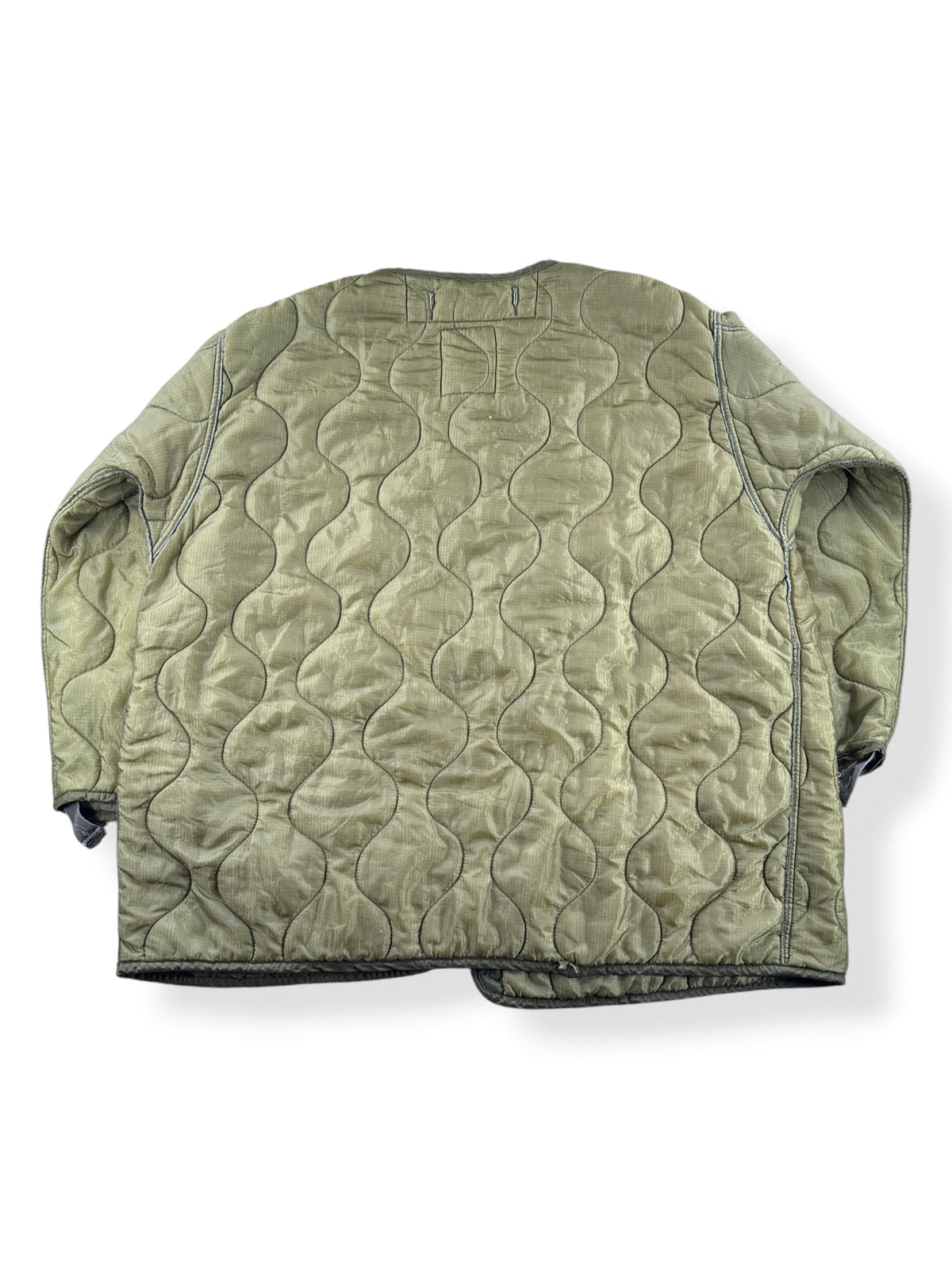 Back of Vintage Military Parka Liner Jacket SZ M