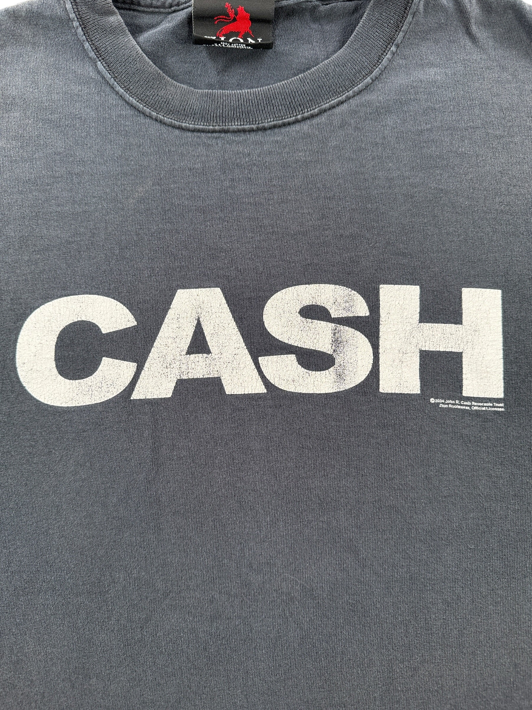 Graphic of Vintage 2004 Johnny Cash Tee SZ M