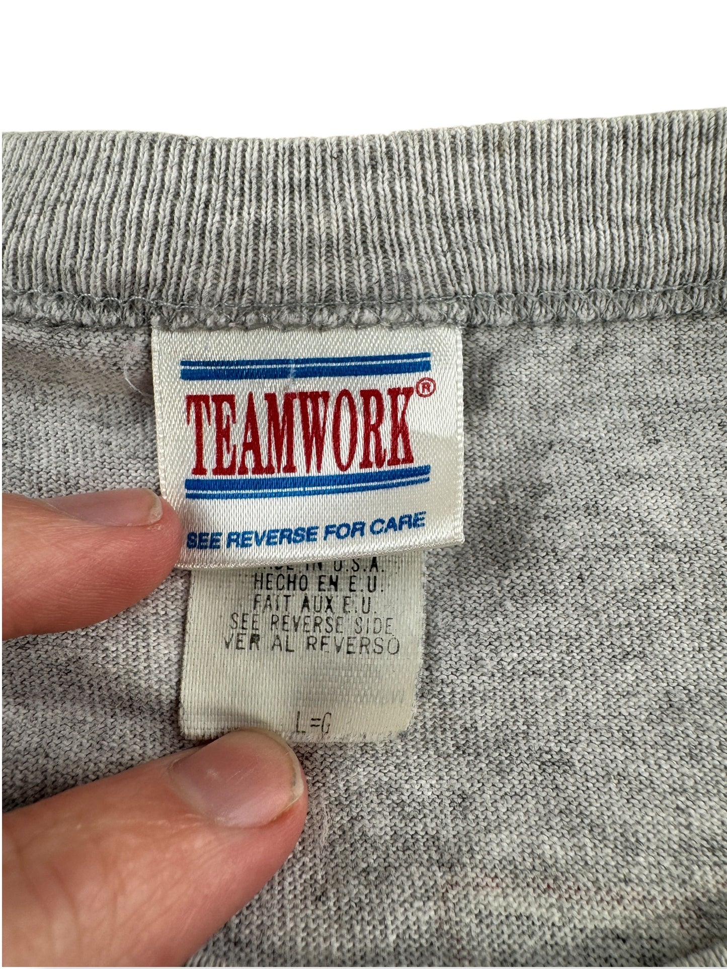 Tag on Vintage 1996 NBA Champions Tee SZ L