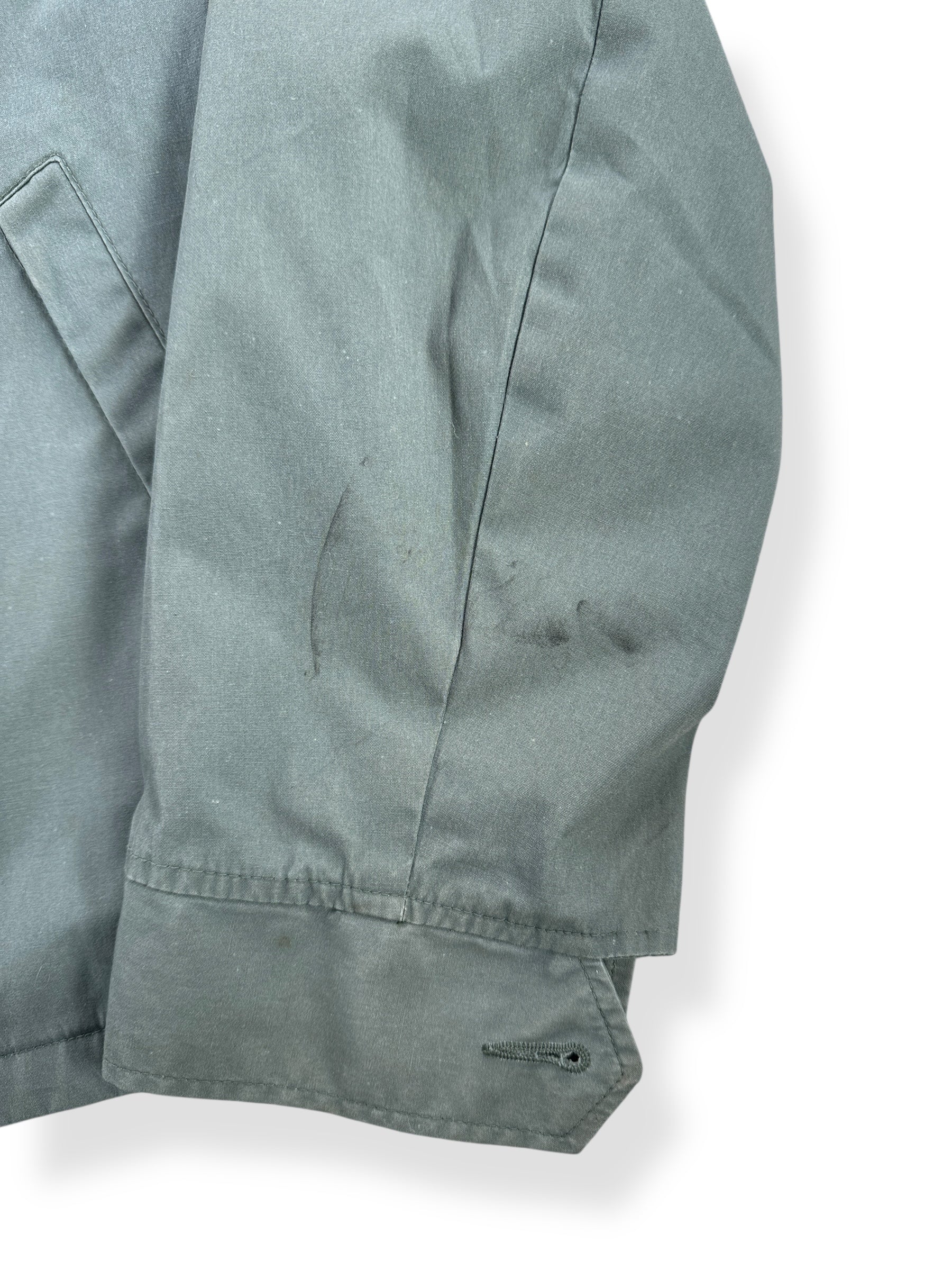 Zipper on Vintage Men's Water Repellant Jacket AG-274 SZ 46L