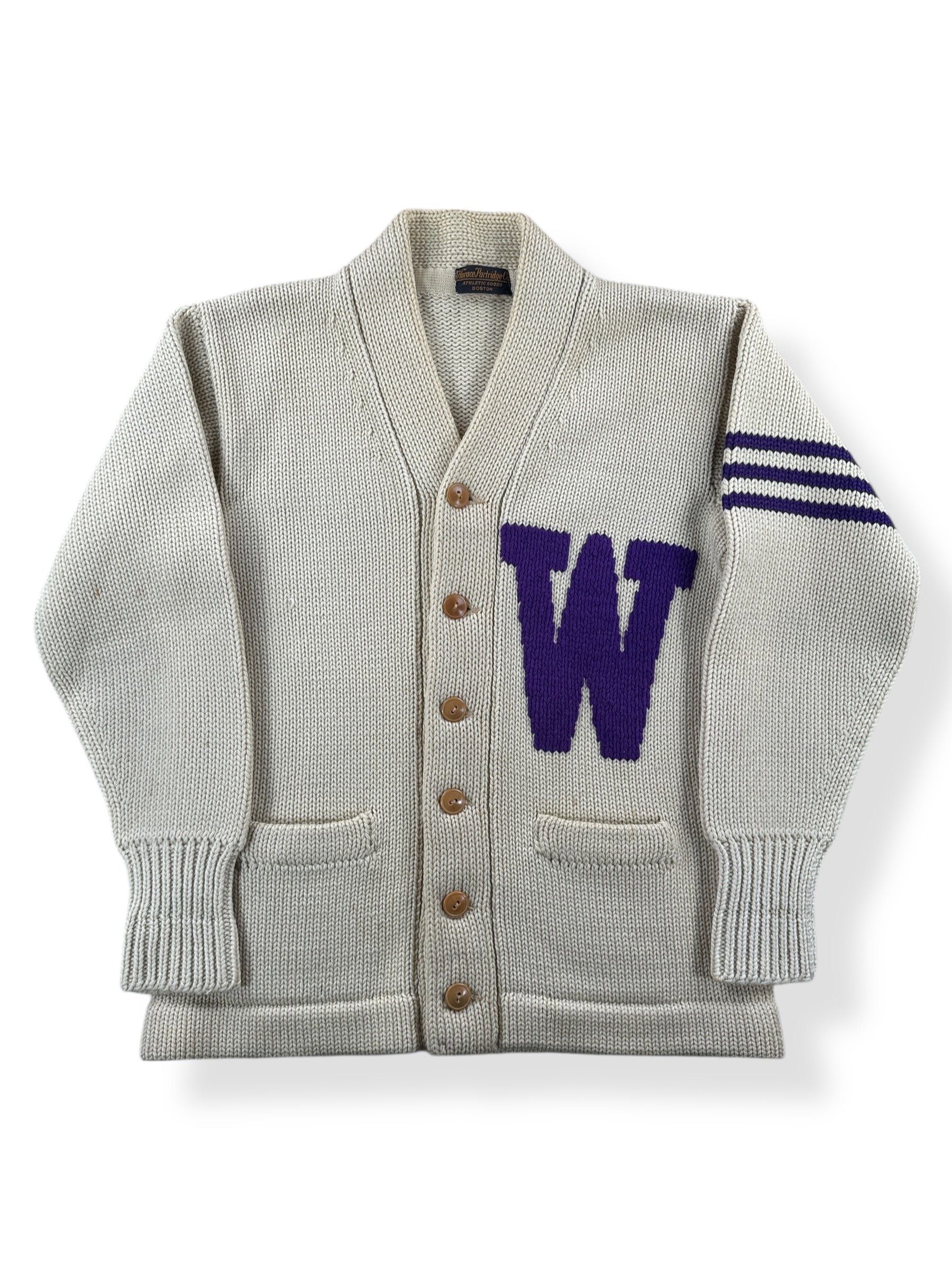 Front of Vintage Horace Partridge UW Cardigan SZ M