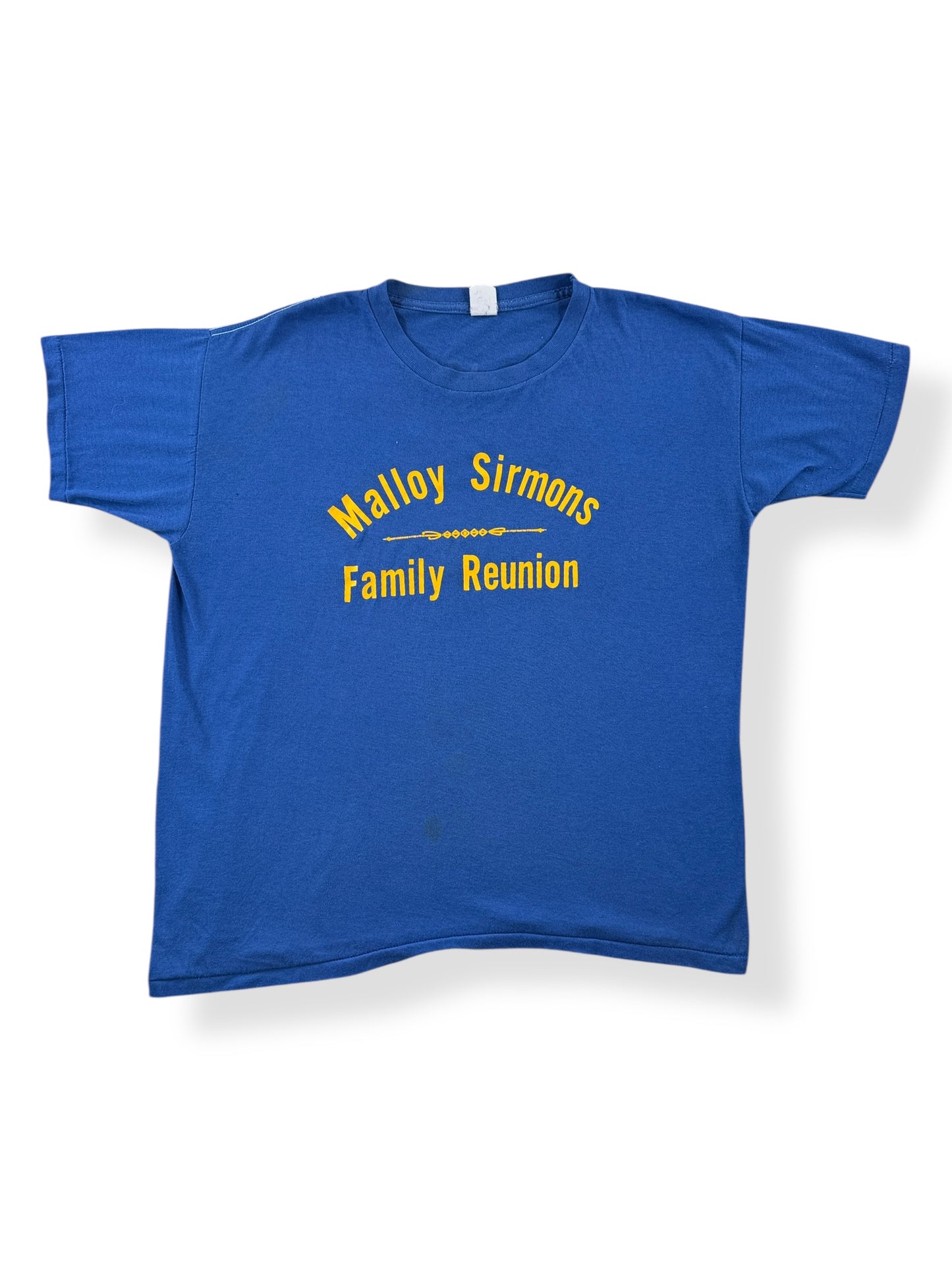 Front of Vintage Malloy Sirmons Family Reunion Tee SZ XXL (Fits XL)