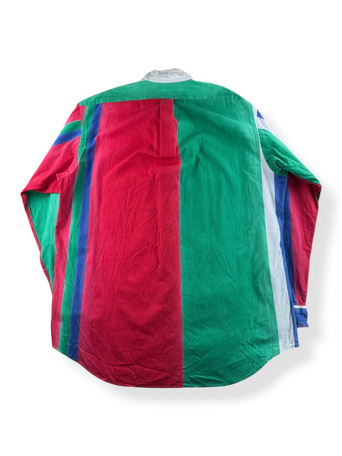 Back of Vintage 80s Polo Lightweight Rugby Shirt SZ L