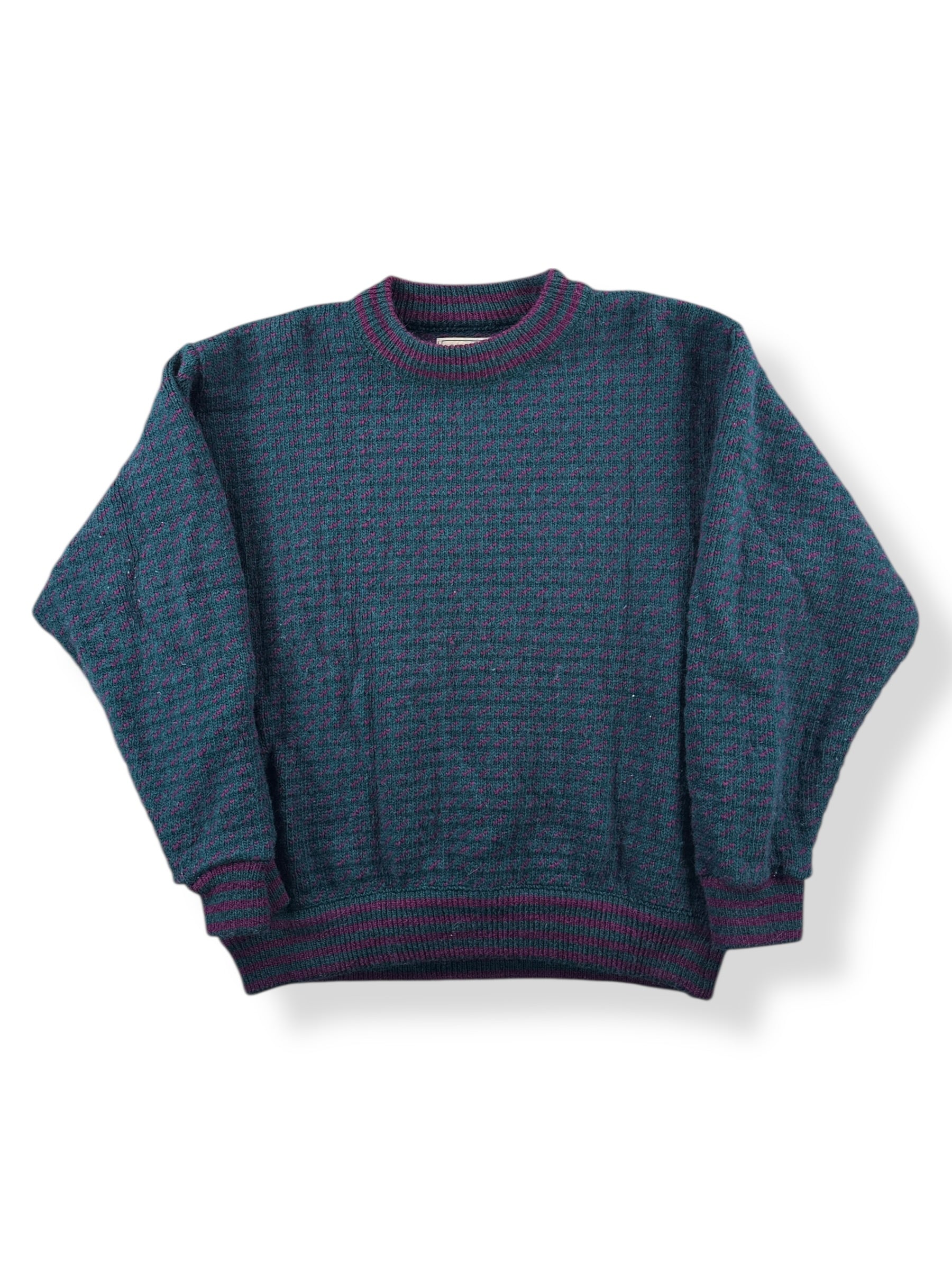 Front of Vintage L.L. Bean Ladies Nordic Birdseye Sweater SZ XL