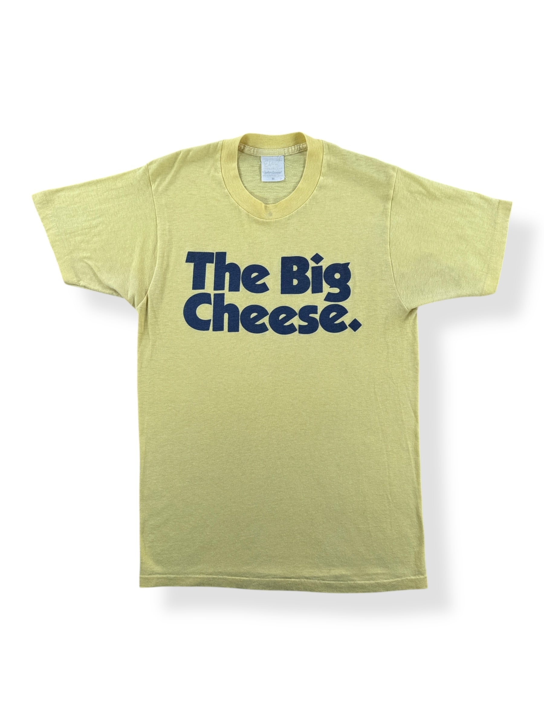 Front of Vintage 1970s Big Cheese Tee SZ S
