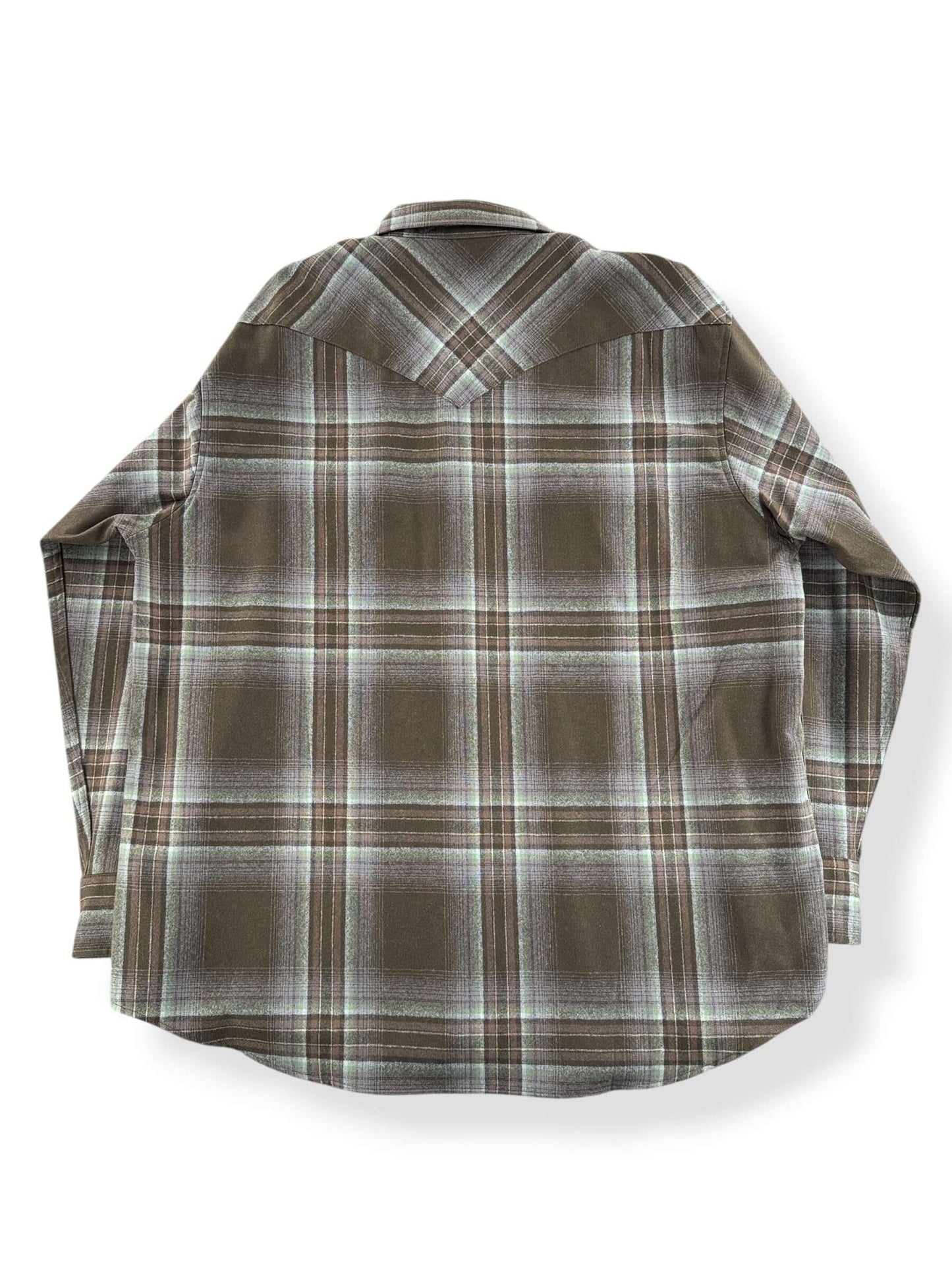 Back of Pendleton Made in Mexico Canyon Shirt SZ XXL