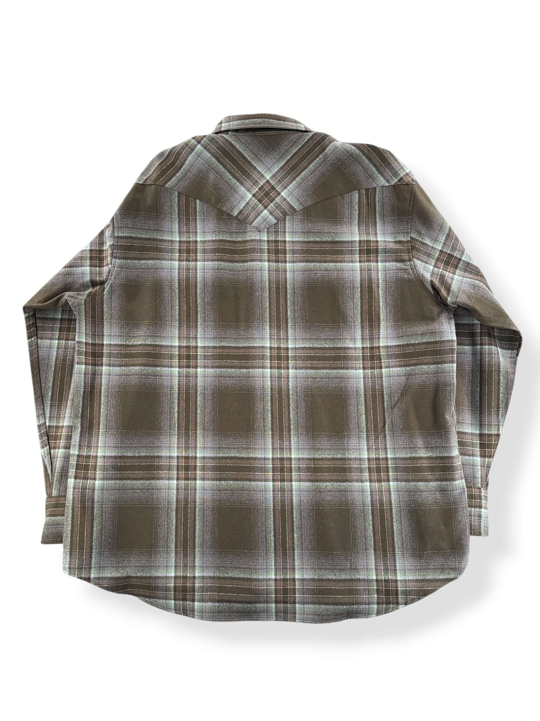 Back of Pendleton Made in Mexico Canyon Shirt SZ XXL