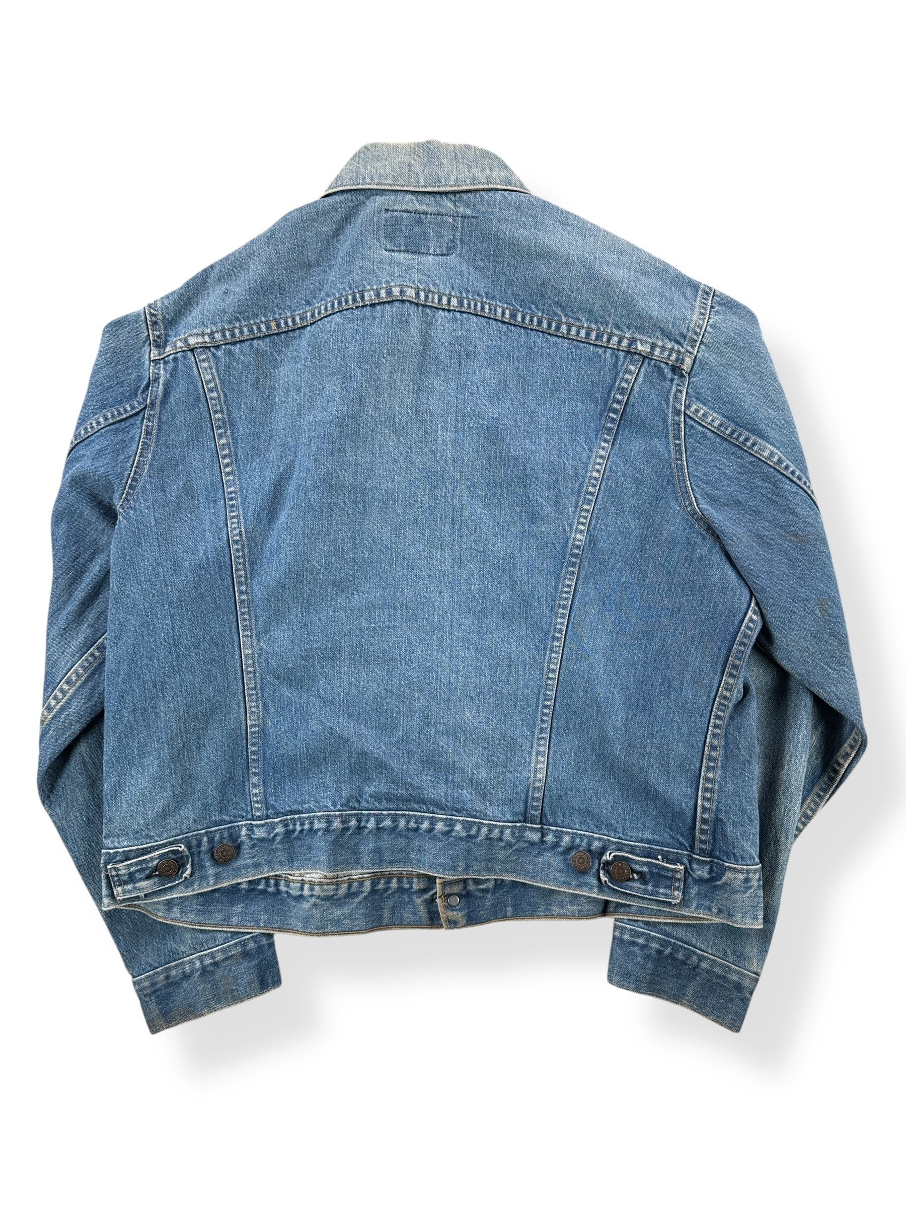 Back of Vintage Levis 2 Pocket 70505 Jacket SZ 48