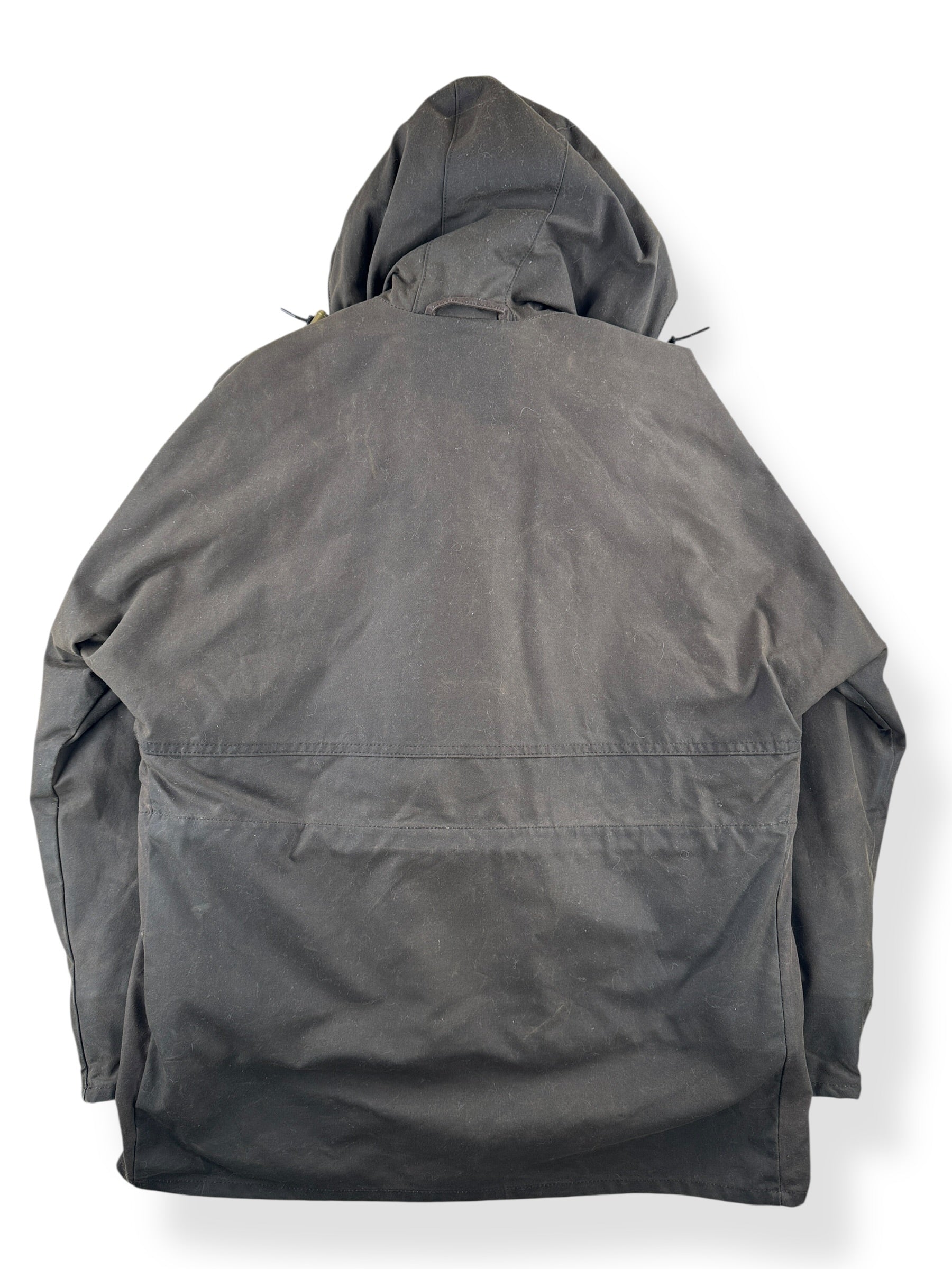 Back of Filson All Season Rain Jacket With Liner SZ M