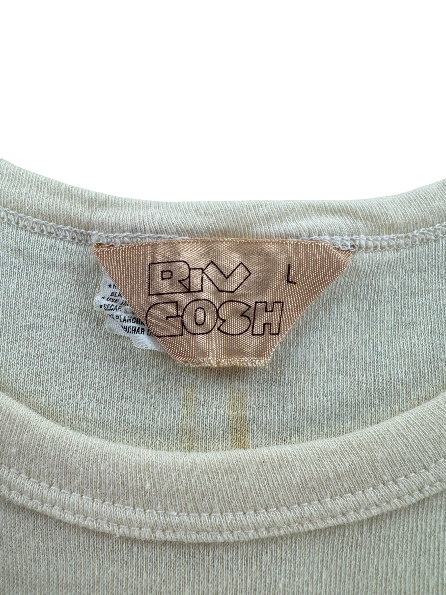 Tag on Vintage Yellow Acapulco MX Tee SZ XS