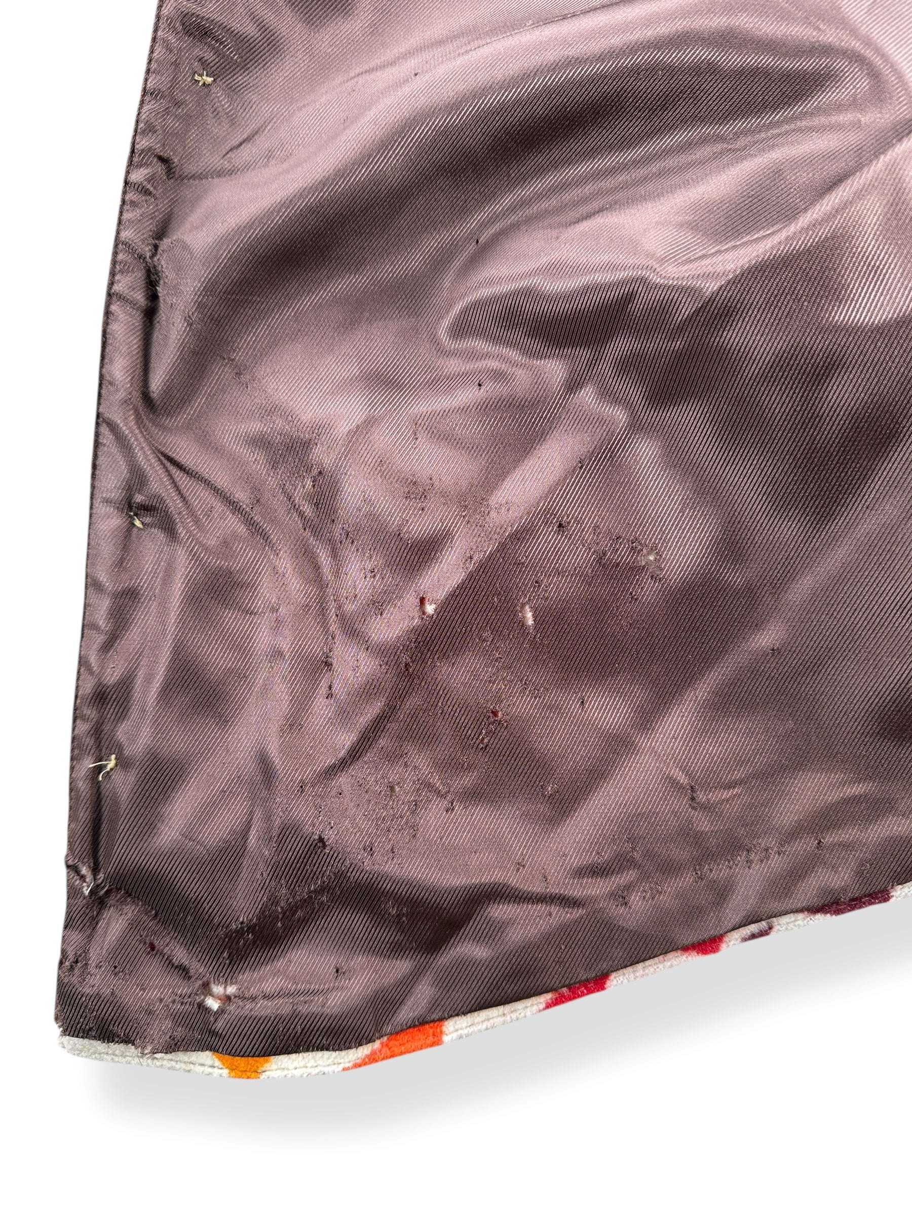 Wear on Vintage Pendleton High Grade Western Wear Vest AS IS SZ XL