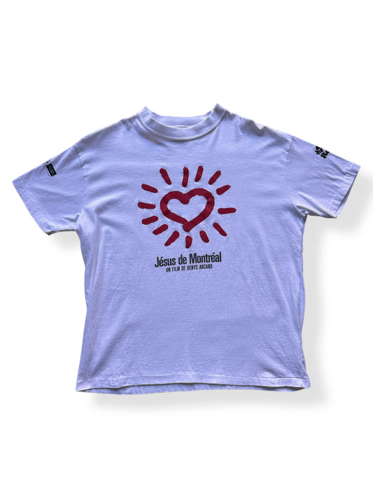 Front of Vintage Jesus of Montreal Film Tee SZ XL