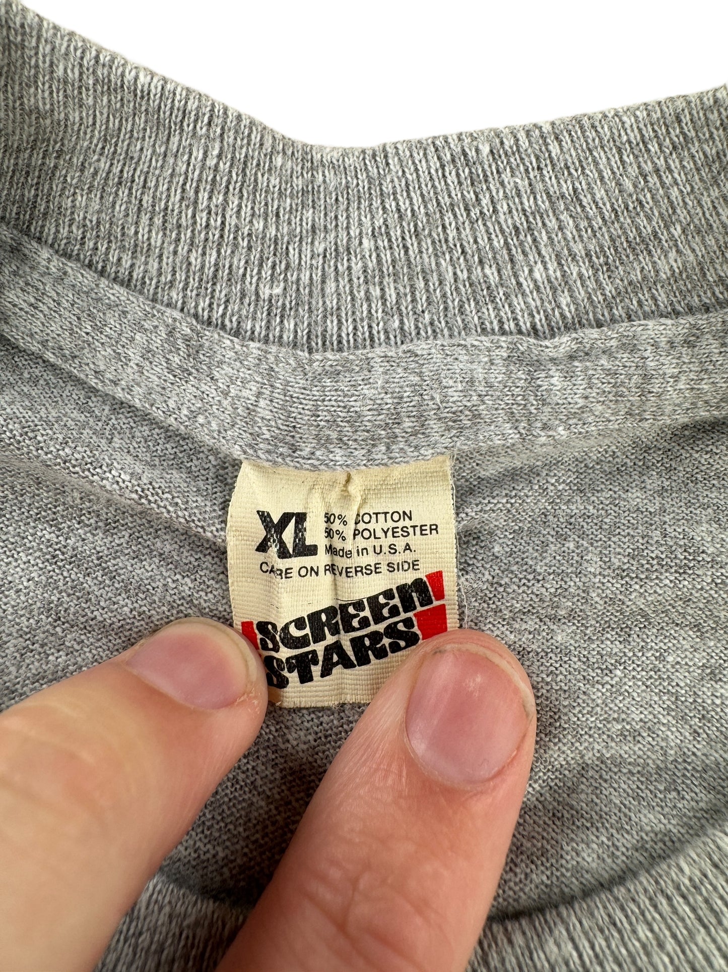 Tag on Vintage Flying Fish Records Tee SZ L