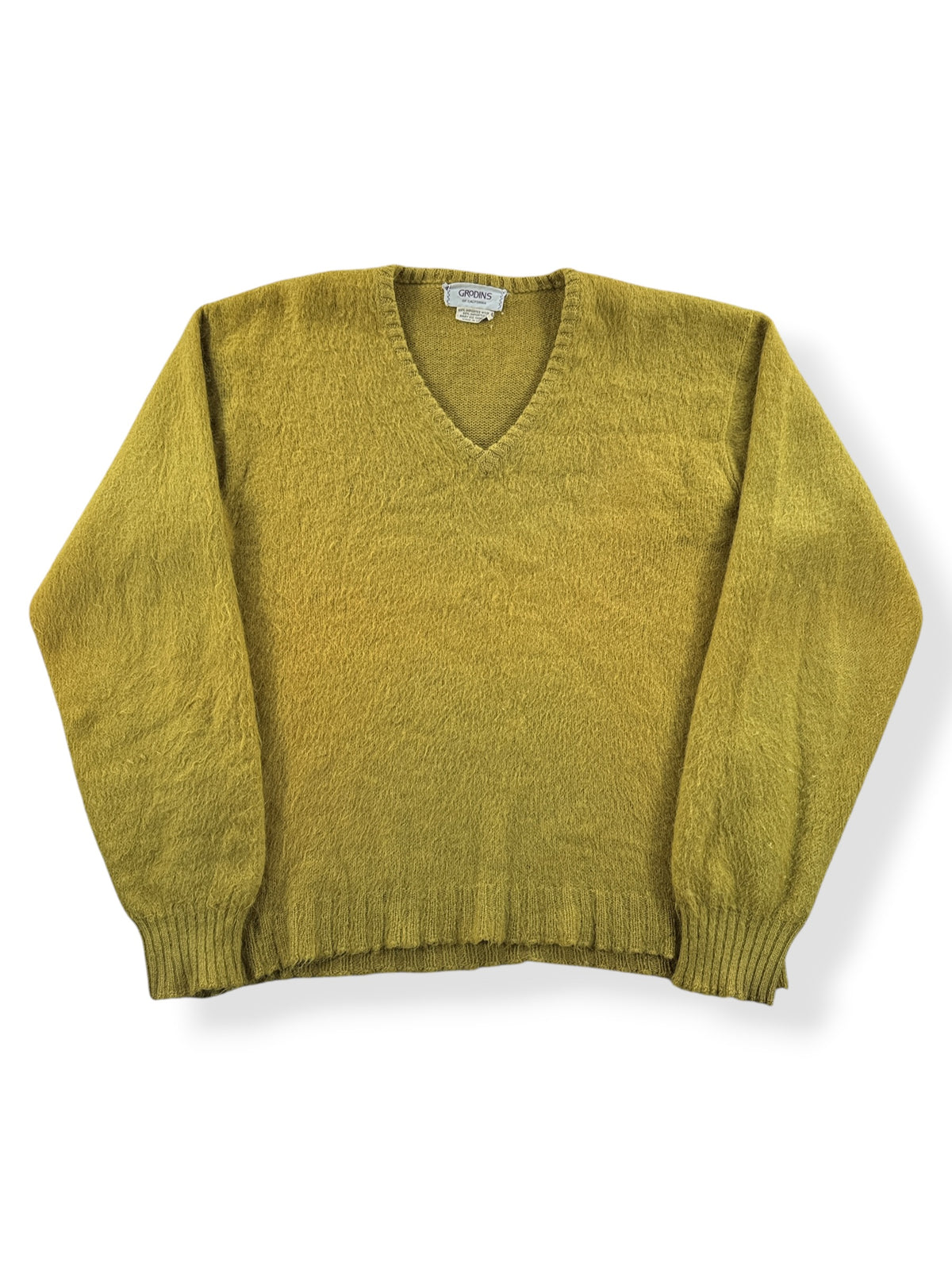 Front of Vintage Grodins Mohair Blend Sweater SZ XL