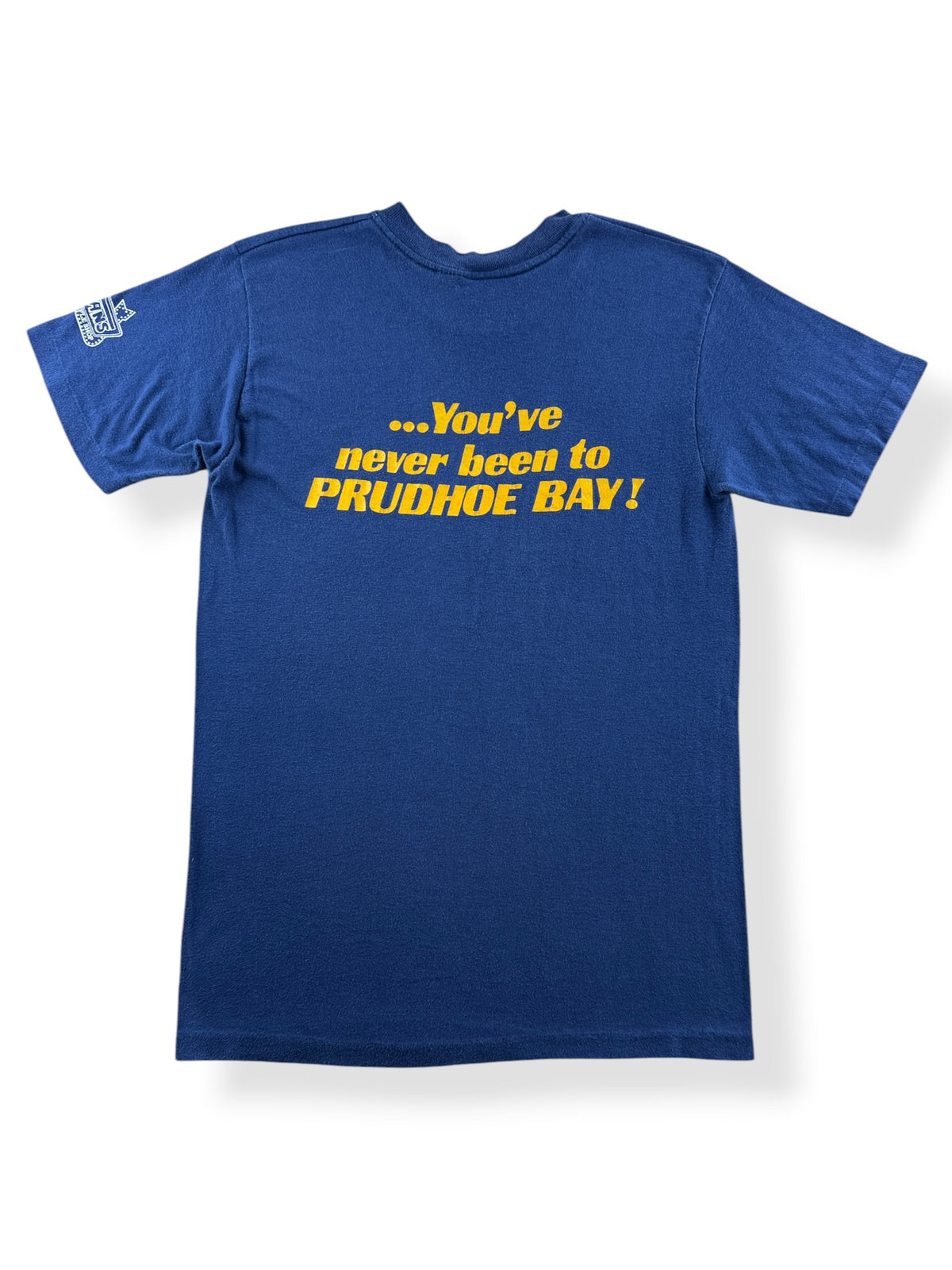 Back of Vintage Alaska Prudhoe Bay Tee SZ S